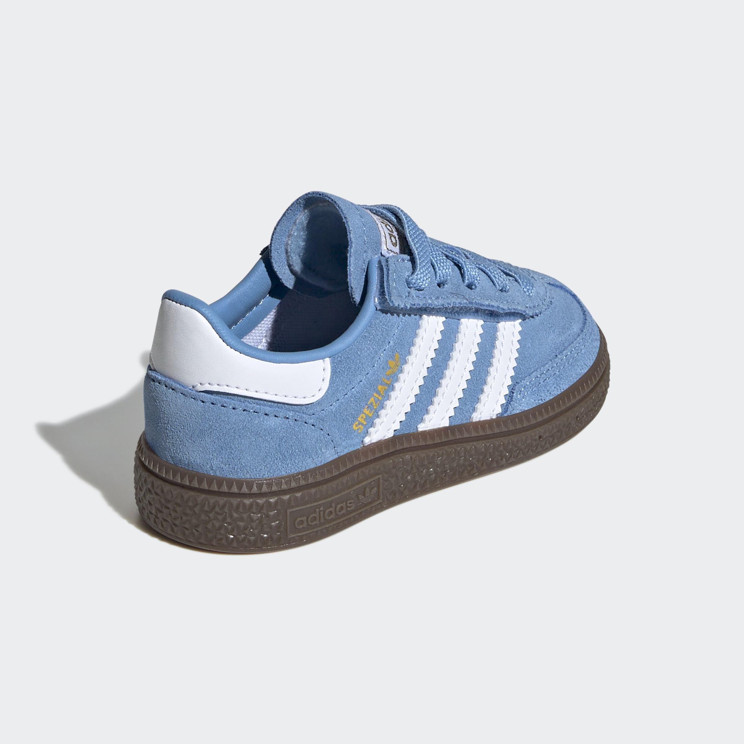 Kids Unisex Handball Spezial Comfort Closure Elastic Lace Shoes, Blue, A701_ONE, large image number 4