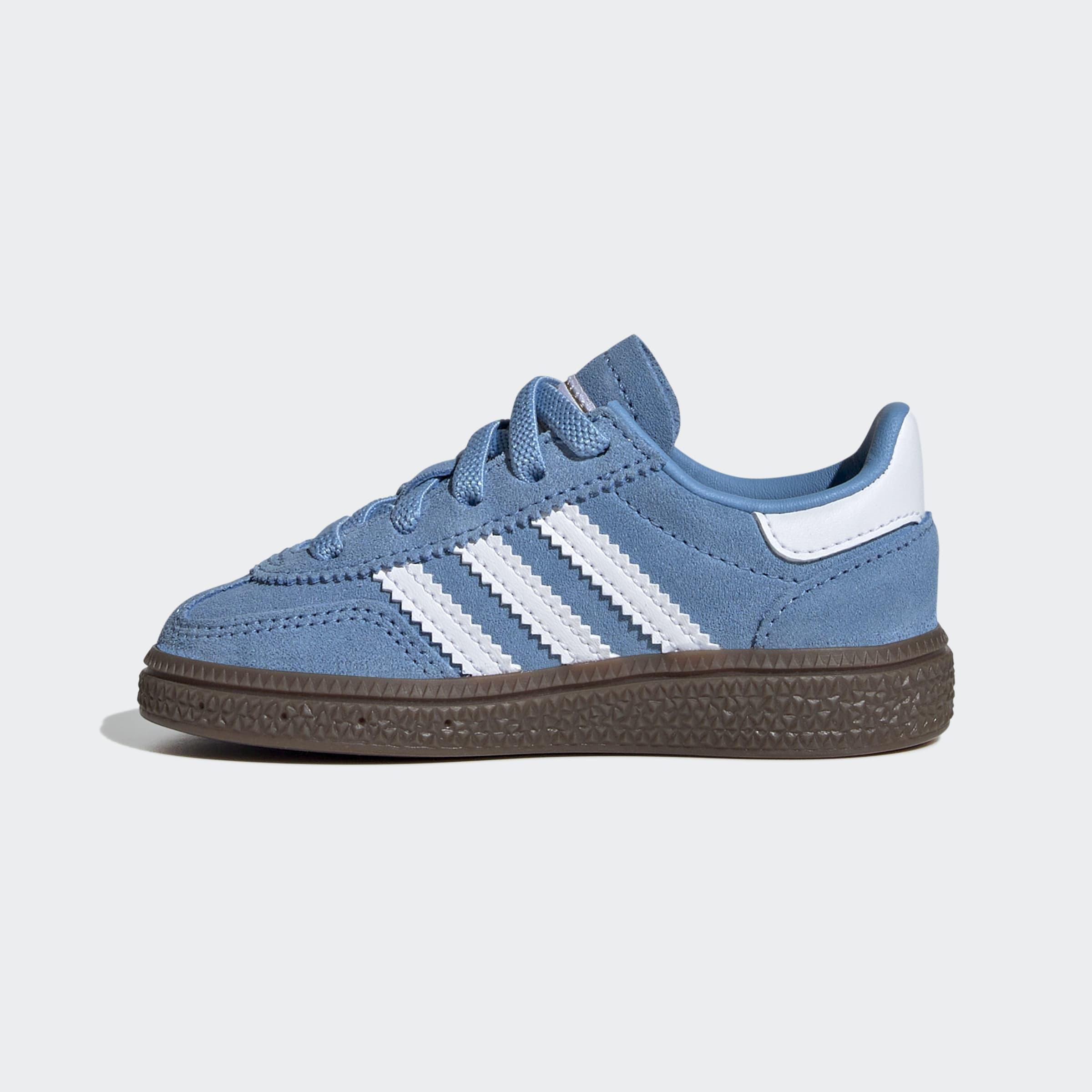 Kids Unisex Handball Spezial Comfort Closure Elastic Lace Shoes, Blue, A701_ONE, large image number 9