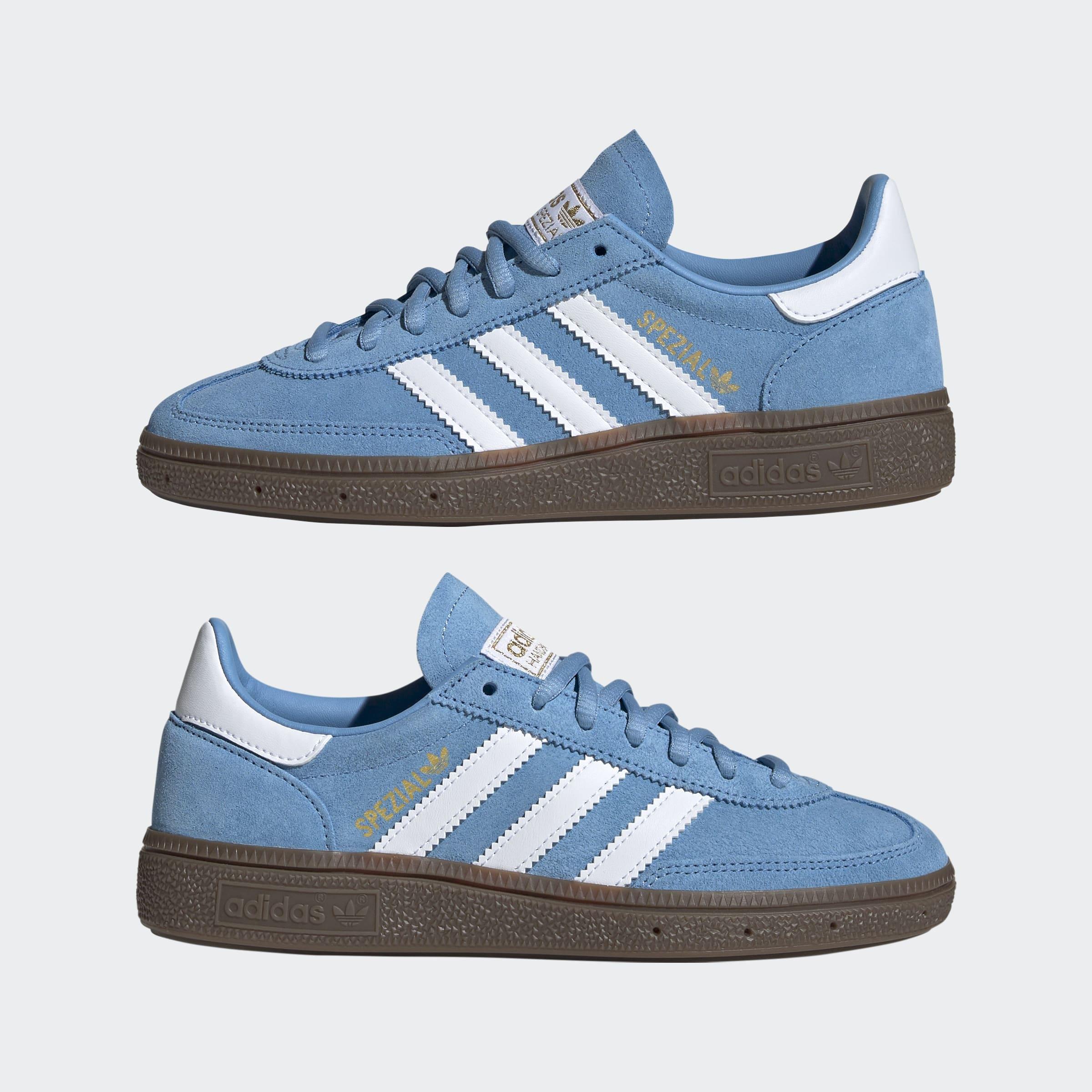 Kids Unisex Handball Spezial Shoes, Blue, A701_ONE, large image number 7