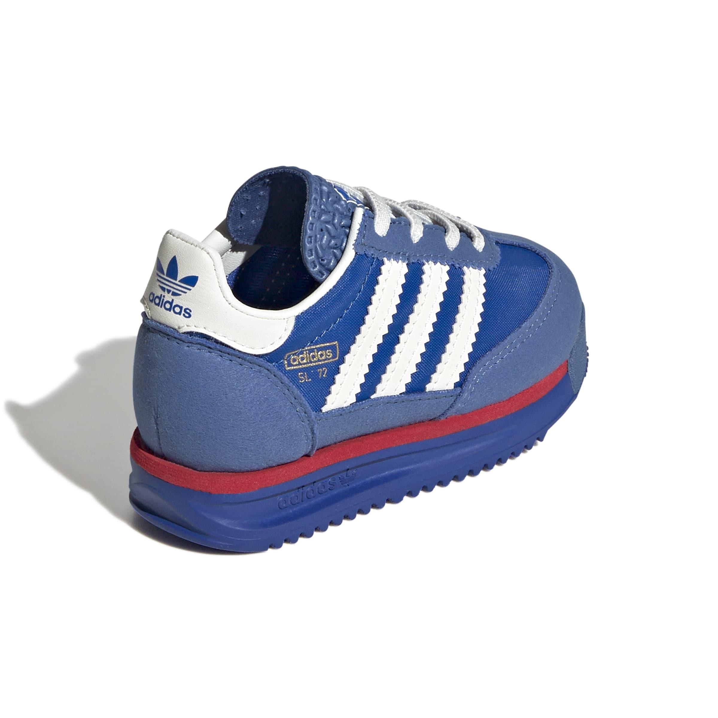 Kids Unisex SL 72 RS Elastic Laces Shoes, Blue, A701_ONE, large image number 3
