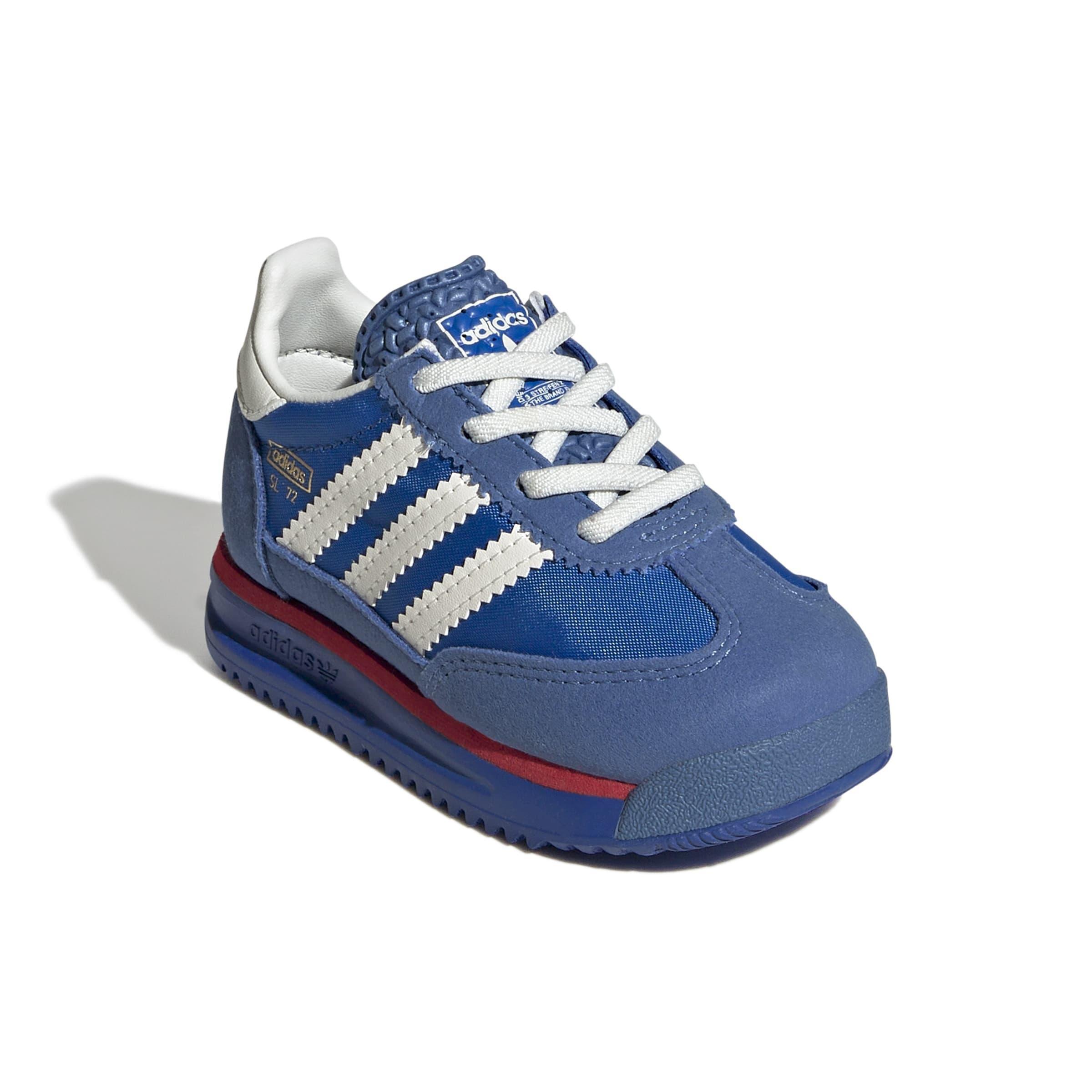 Kids Unisex SL 72 RS Elastic Laces Shoes, Blue, A701_ONE, large image number 4