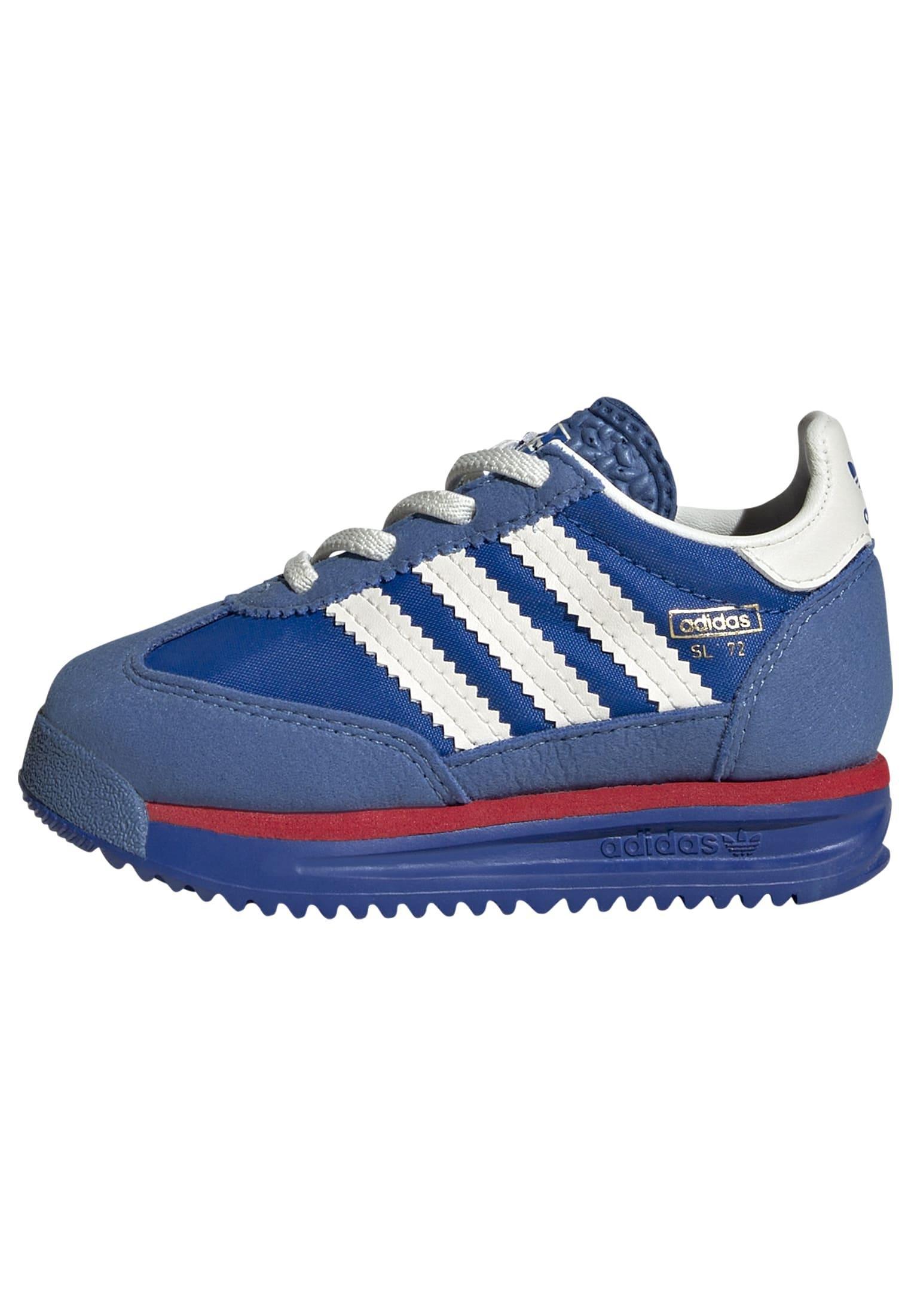 Kids Unisex SL 72 RS Elastic Laces Shoes, Blue, A701_ONE, large image number 7