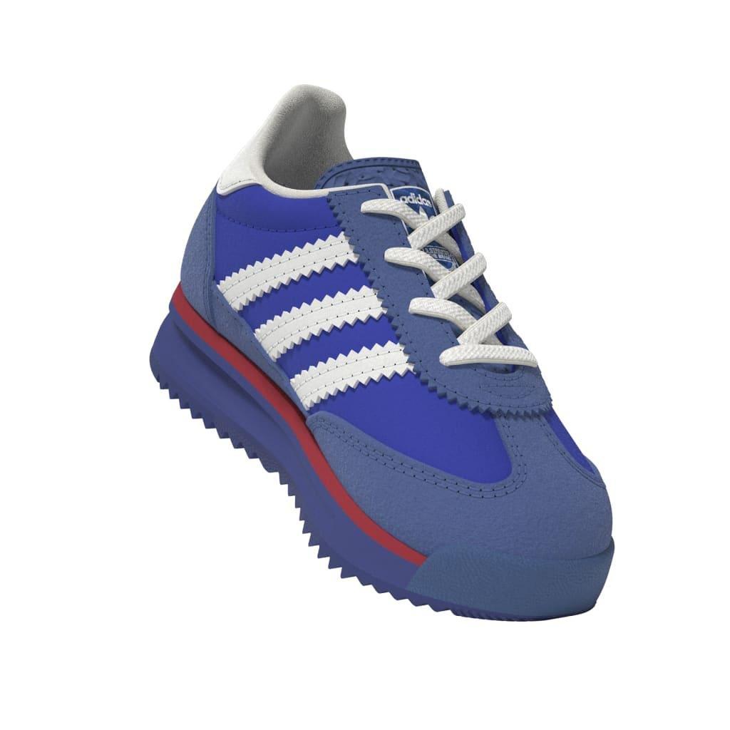 Kids Unisex SL 72 RS Elastic Laces Shoes, Blue, A701_ONE, large image number 9
