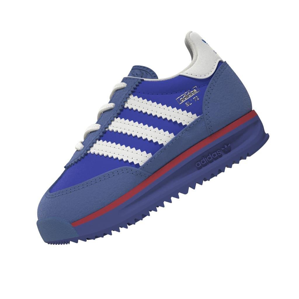 Kids Unisex SL 72 RS Elastic Laces Shoes, Blue, A701_ONE, large image number 10