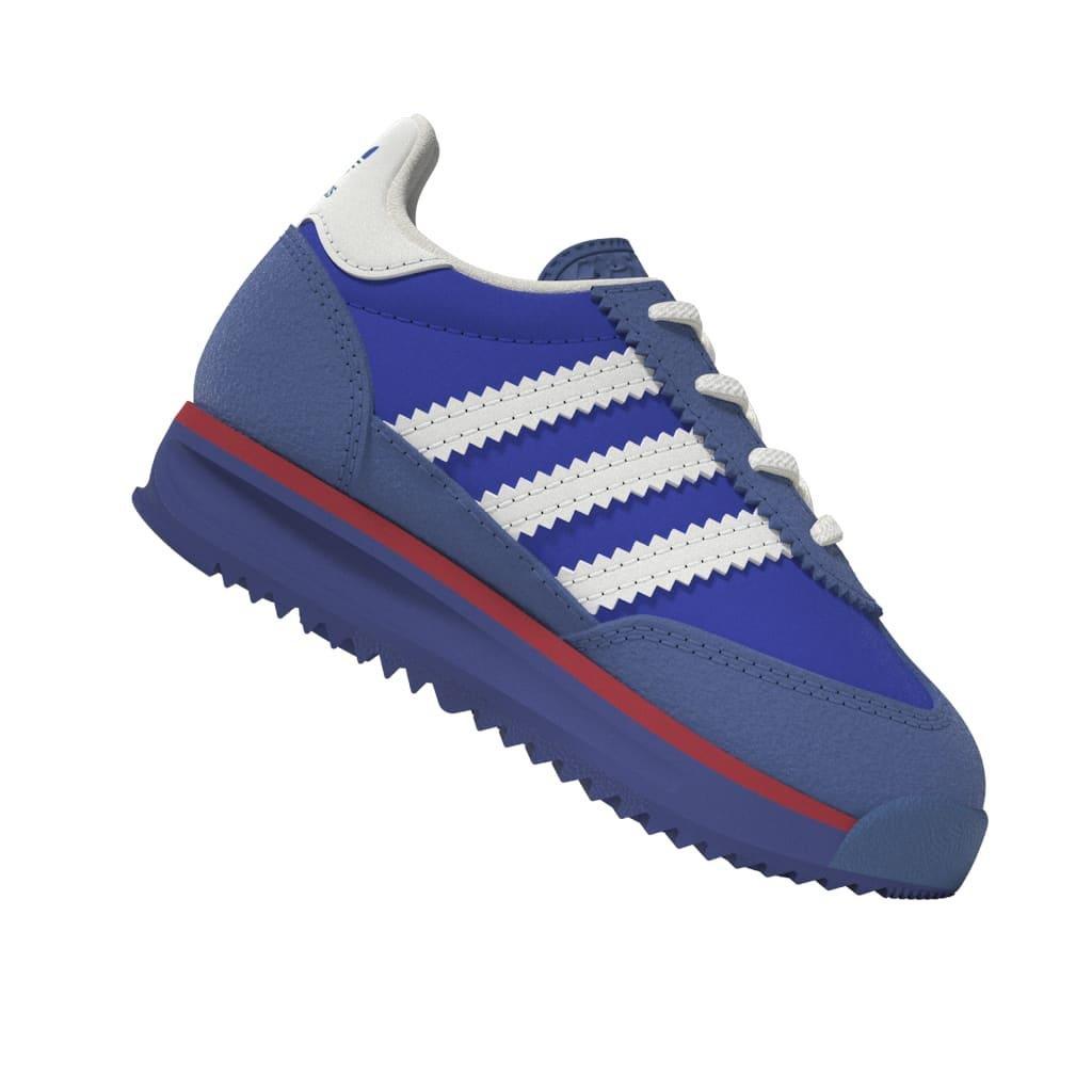 Kids Unisex SL 72 RS Elastic Laces Shoes, Blue, A701_ONE, large image number 11