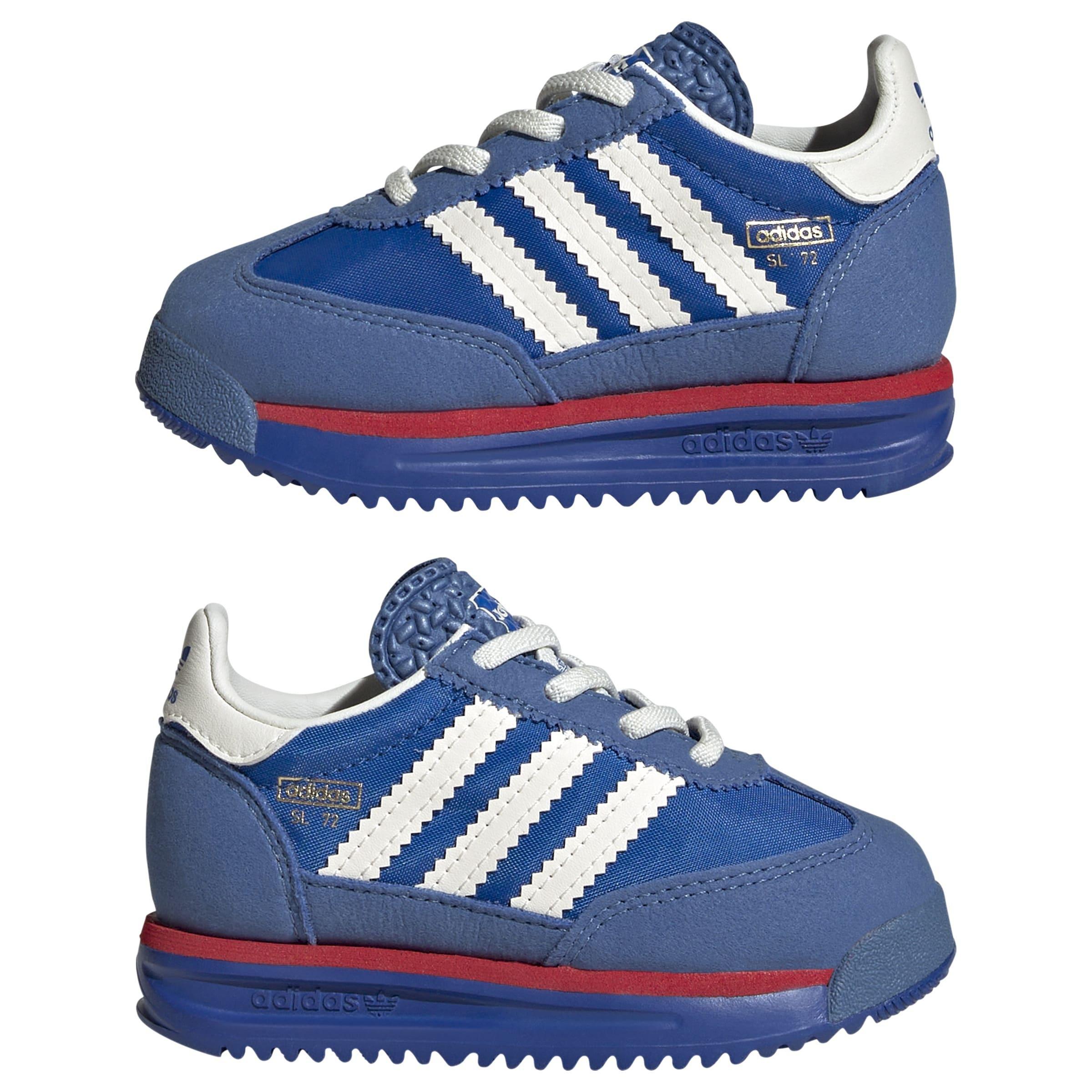 Kids Unisex SL 72 RS Elastic Laces Shoes, Blue, A701_ONE, large image number 13