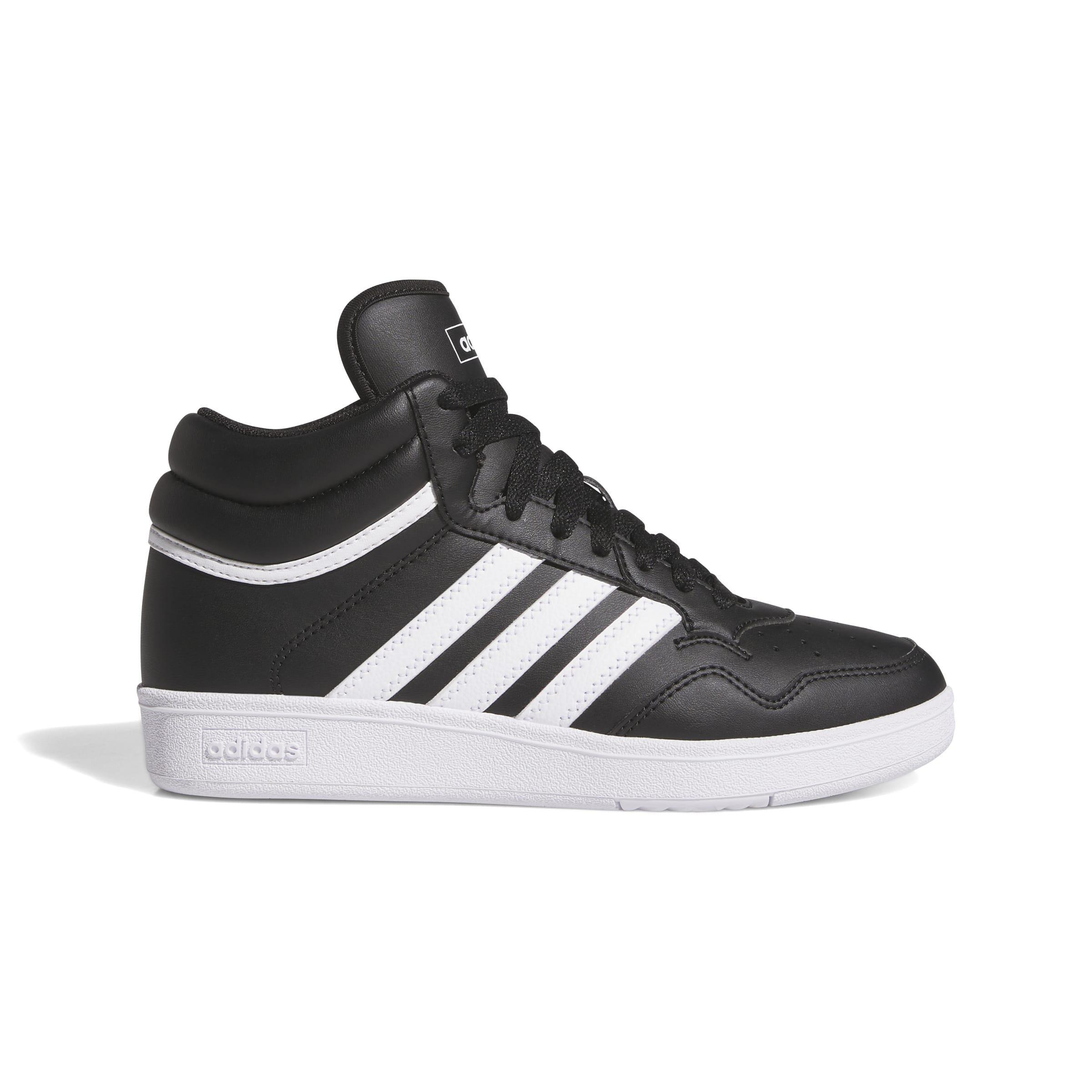 Kids Unisex Hoops 4.0 Mid Shoes, Black, A701_ONE, large image number 0