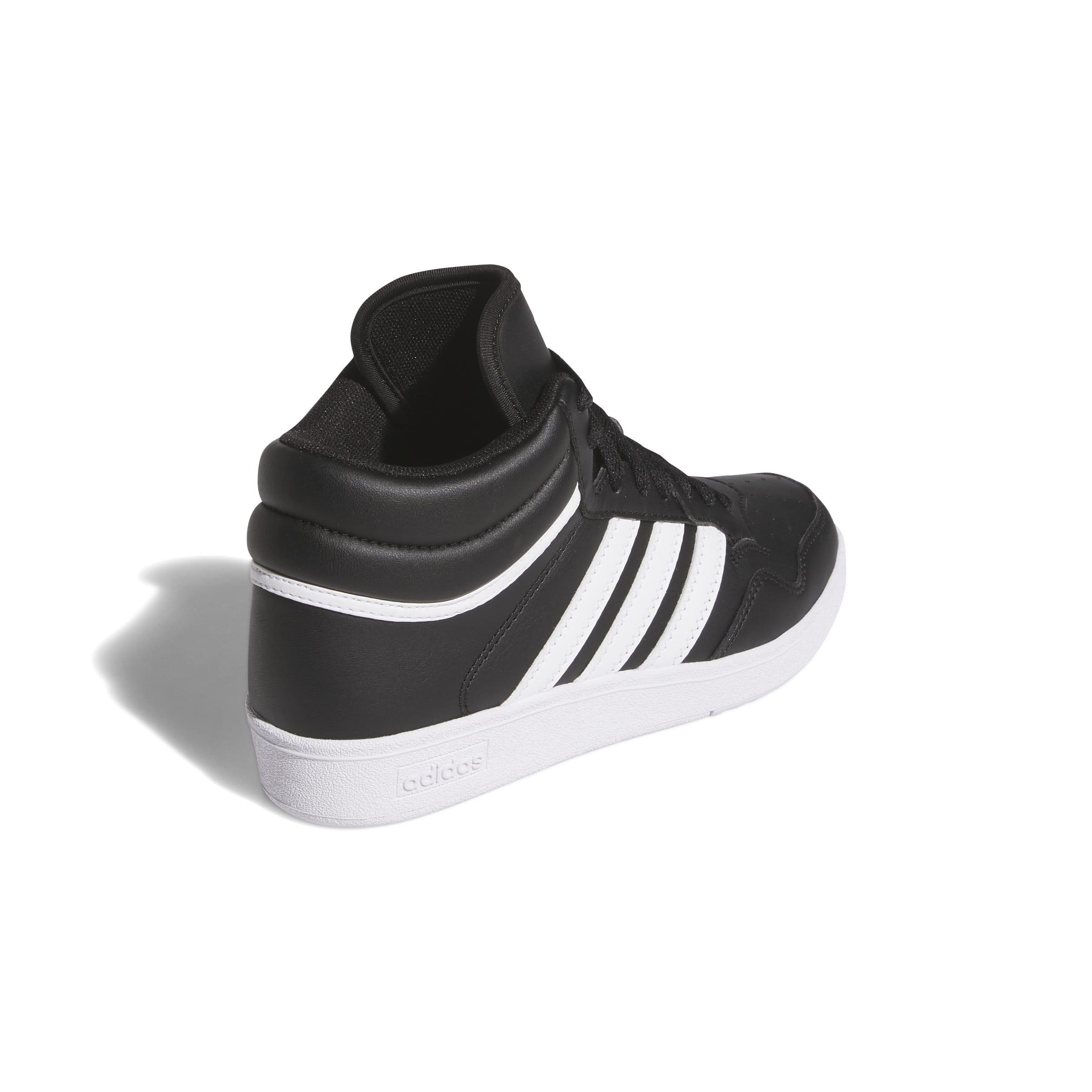Kids Unisex Hoops 4.0 Mid Shoes, Black, A701_ONE, large image number 3
