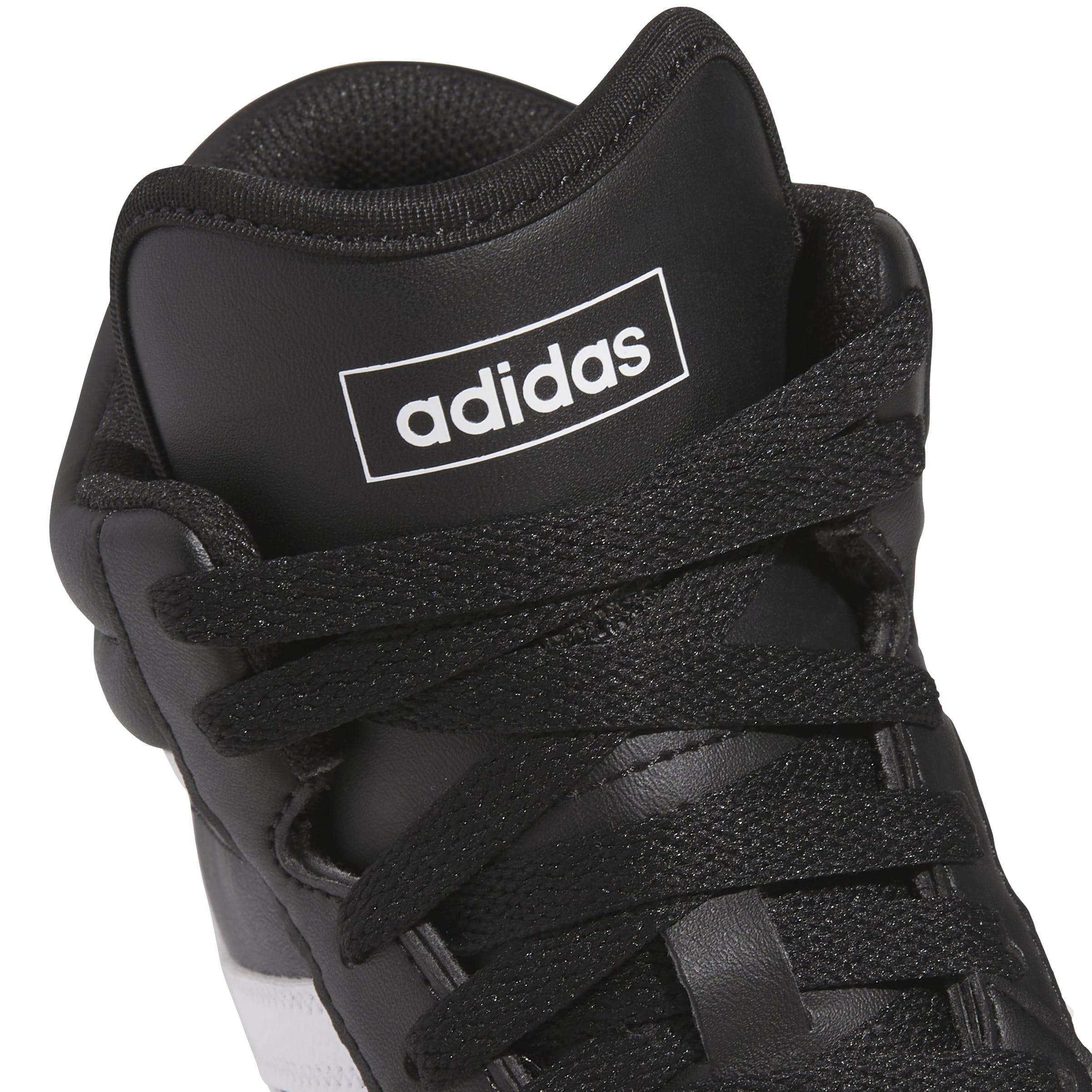 Kids Unisex Hoops 4.0 Mid Shoes, Black, A701_ONE, large image number 5