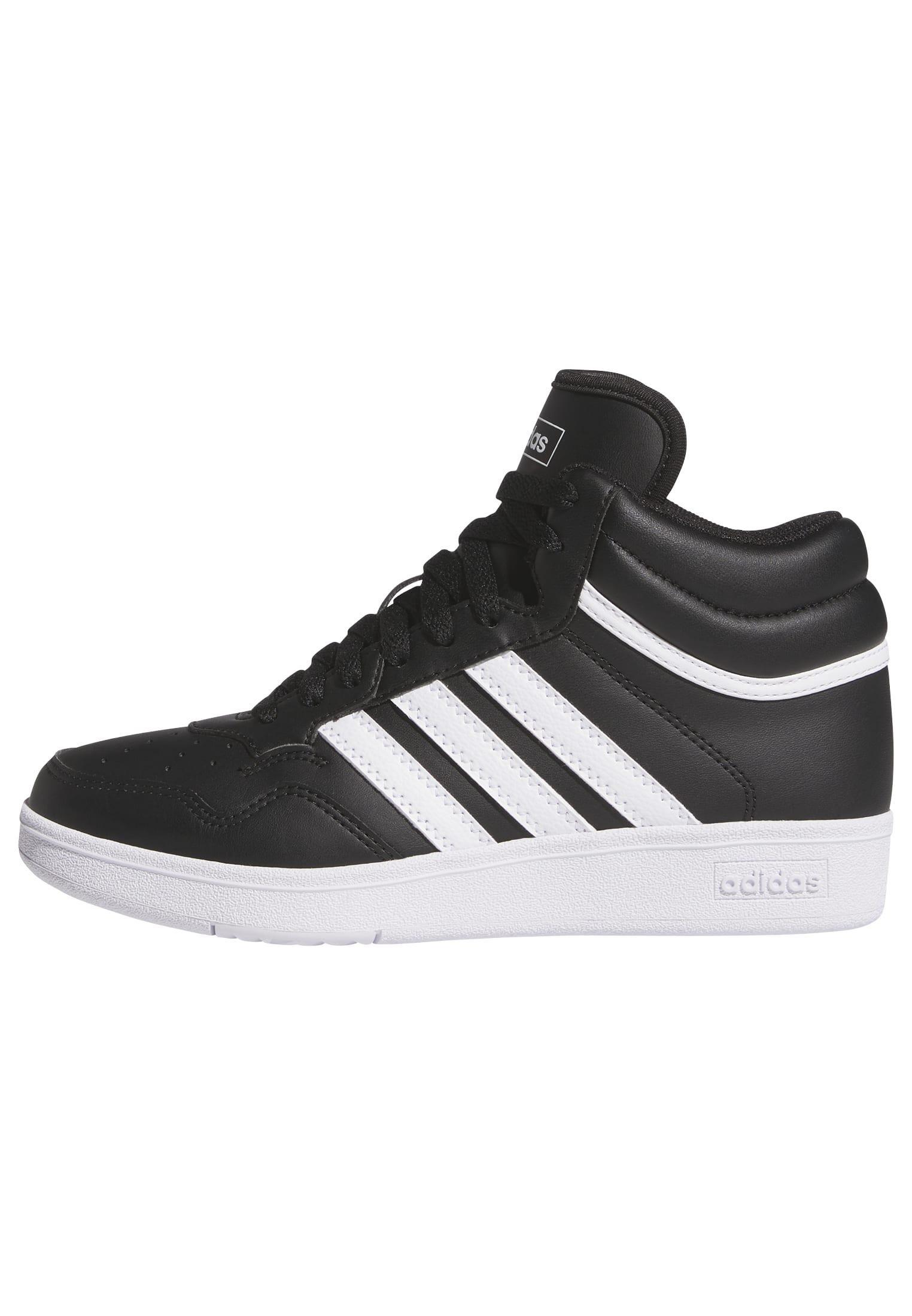 Kids Unisex Hoops 4.0 Mid Shoes, Black, A701_ONE, large image number 9