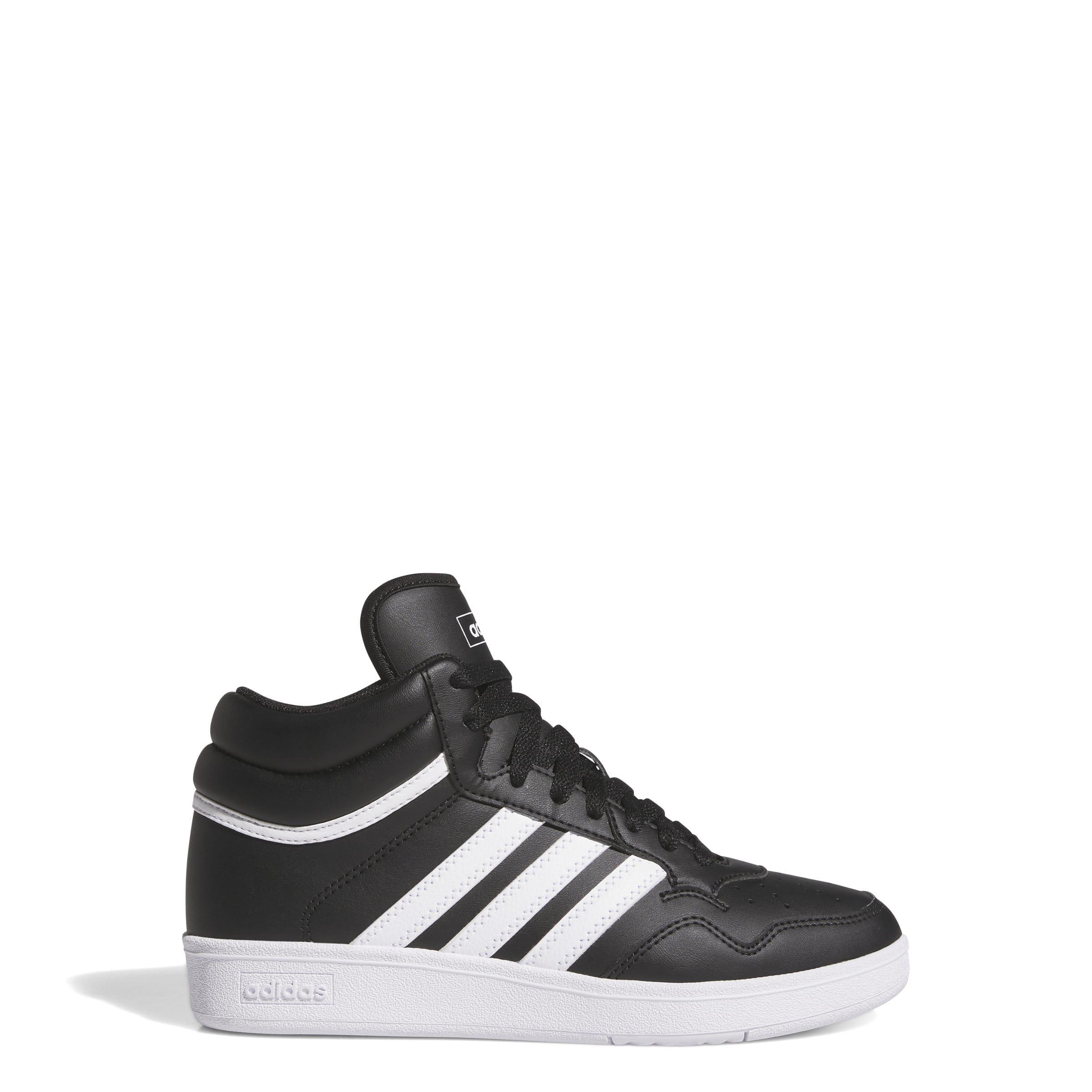 Kids Unisex Hoops 4.0 Mid Shoes, Black, A701_ONE, large image number 10