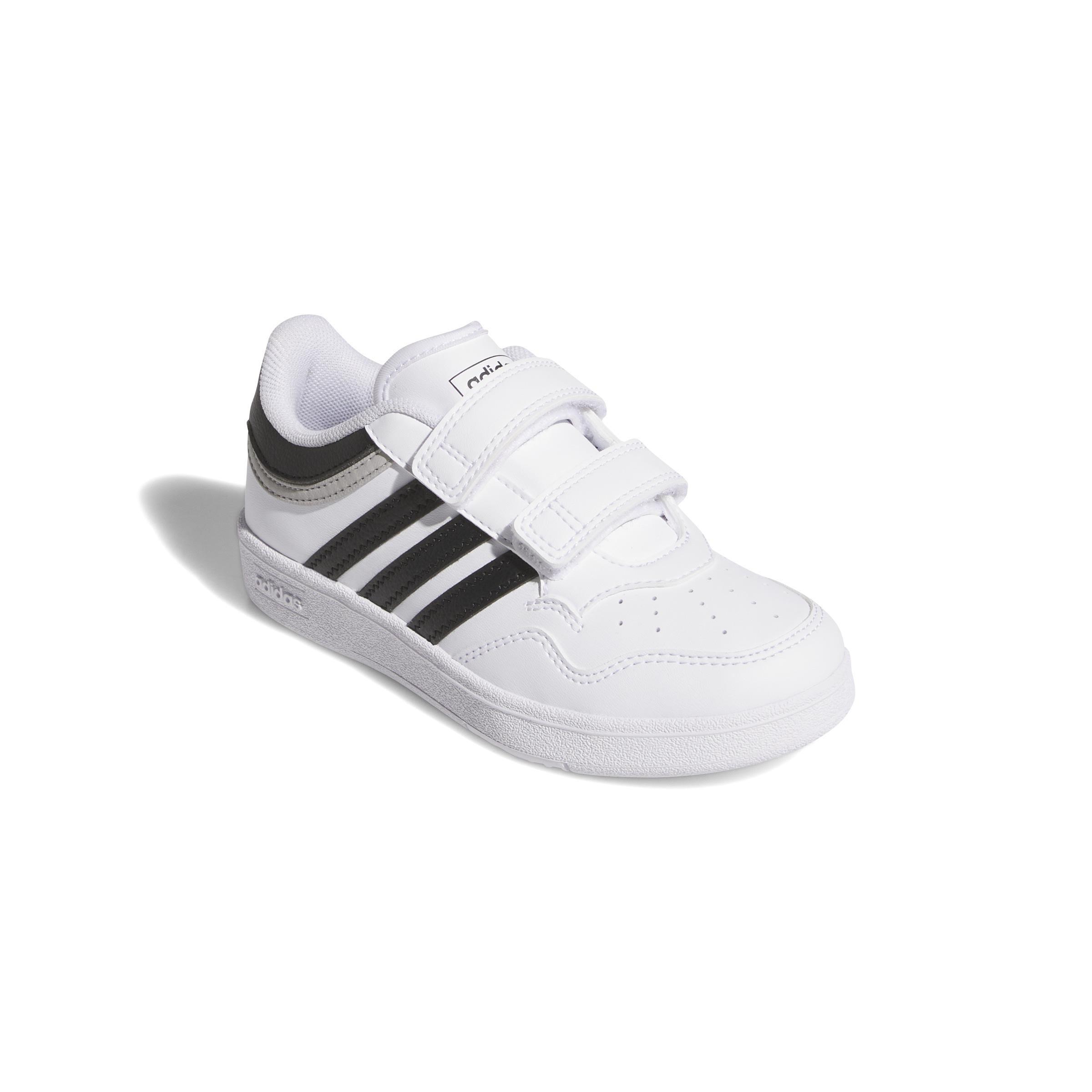 Unisex Kids Hoops 4.0 Shoes, White, , large image number 2