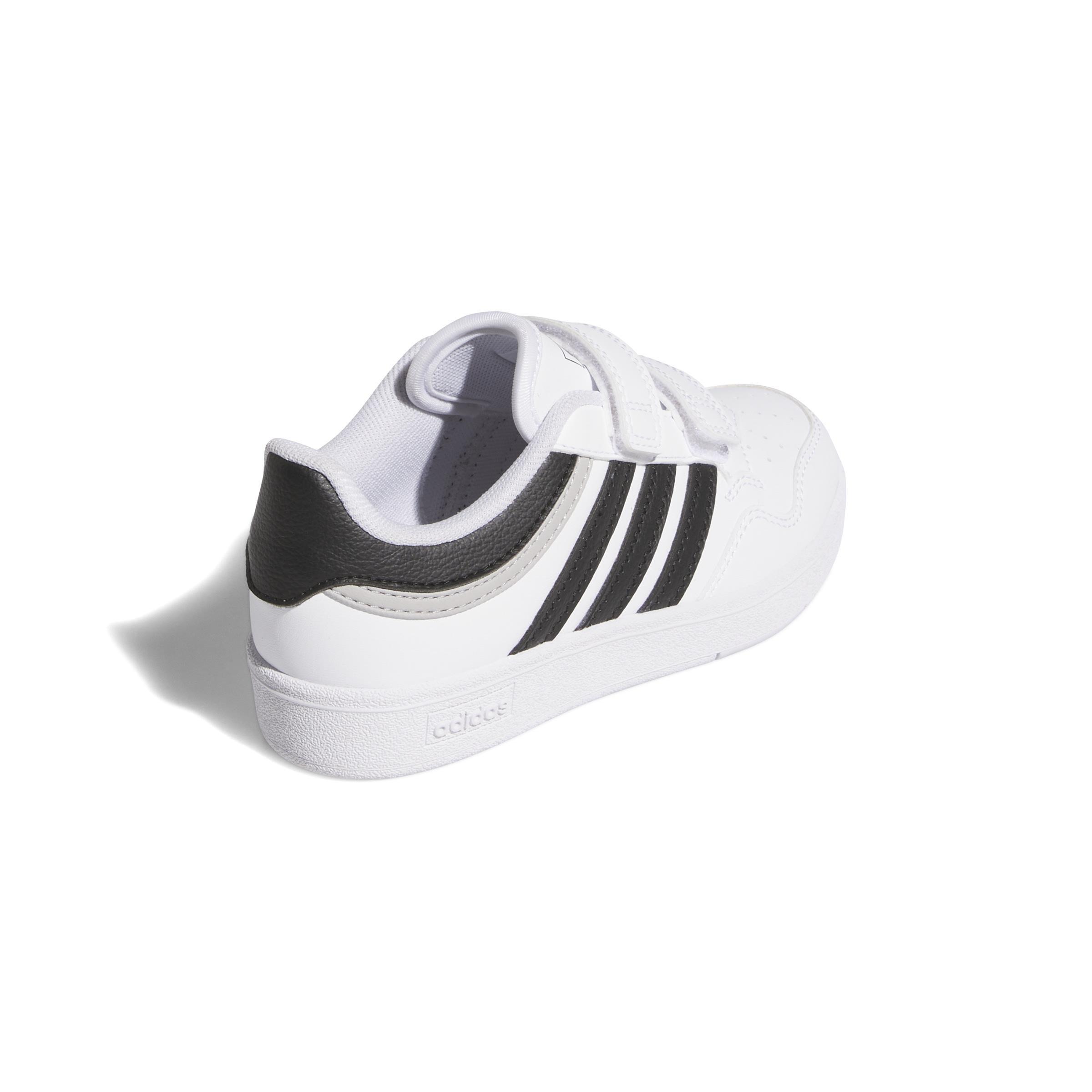 Unisex Kids Hoops 4.0 Shoes, White, , large image number 3