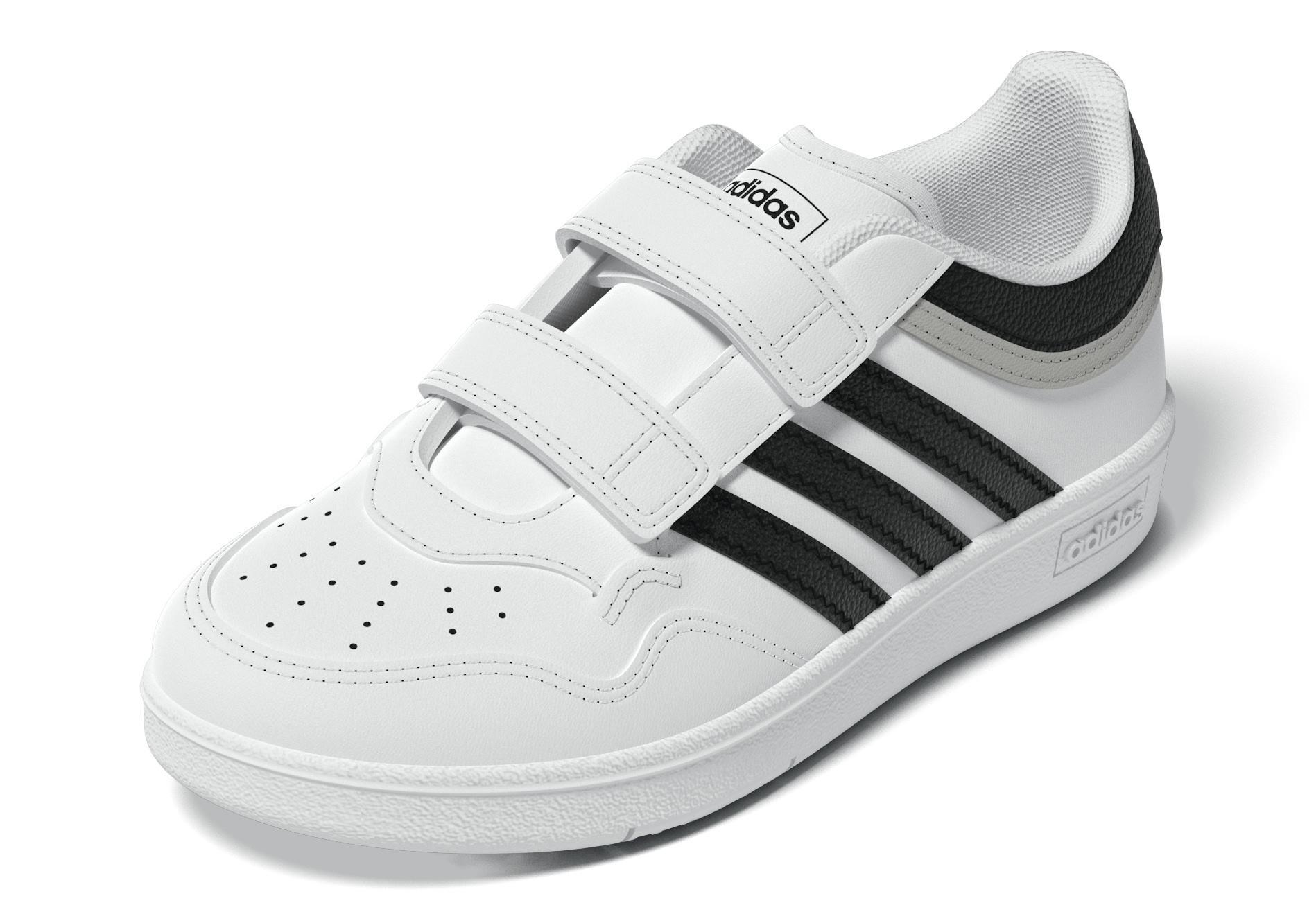 Unisex Kids Hoops 4.0 Shoes, White, , large image number 6