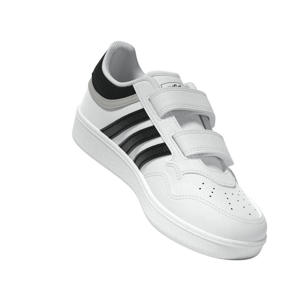 Unisex Kids Hoops 4.0 Shoes, White, , large image number 10