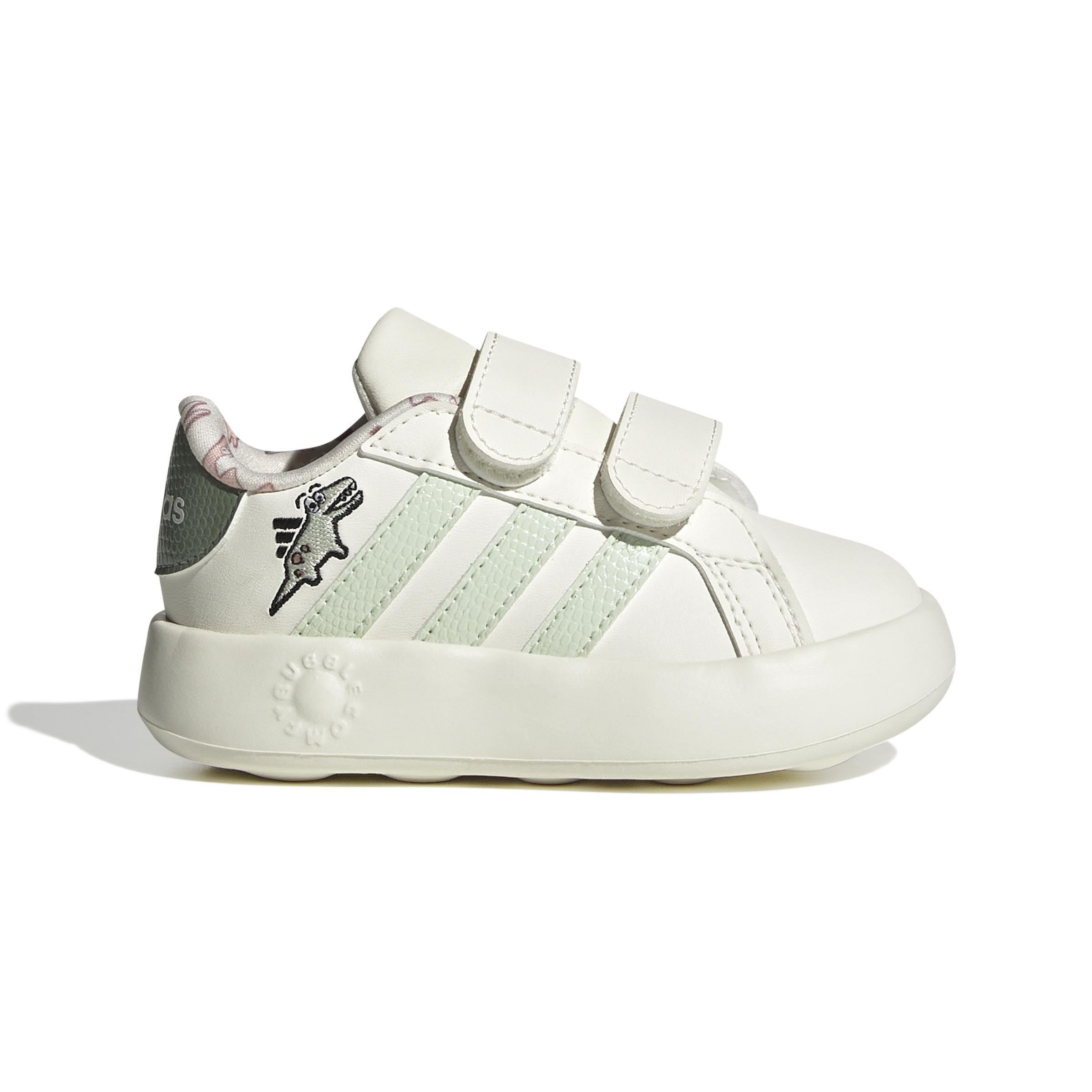 Unisex Kids Dino Grand Court 2.0 Shoes, White, , large image number 0