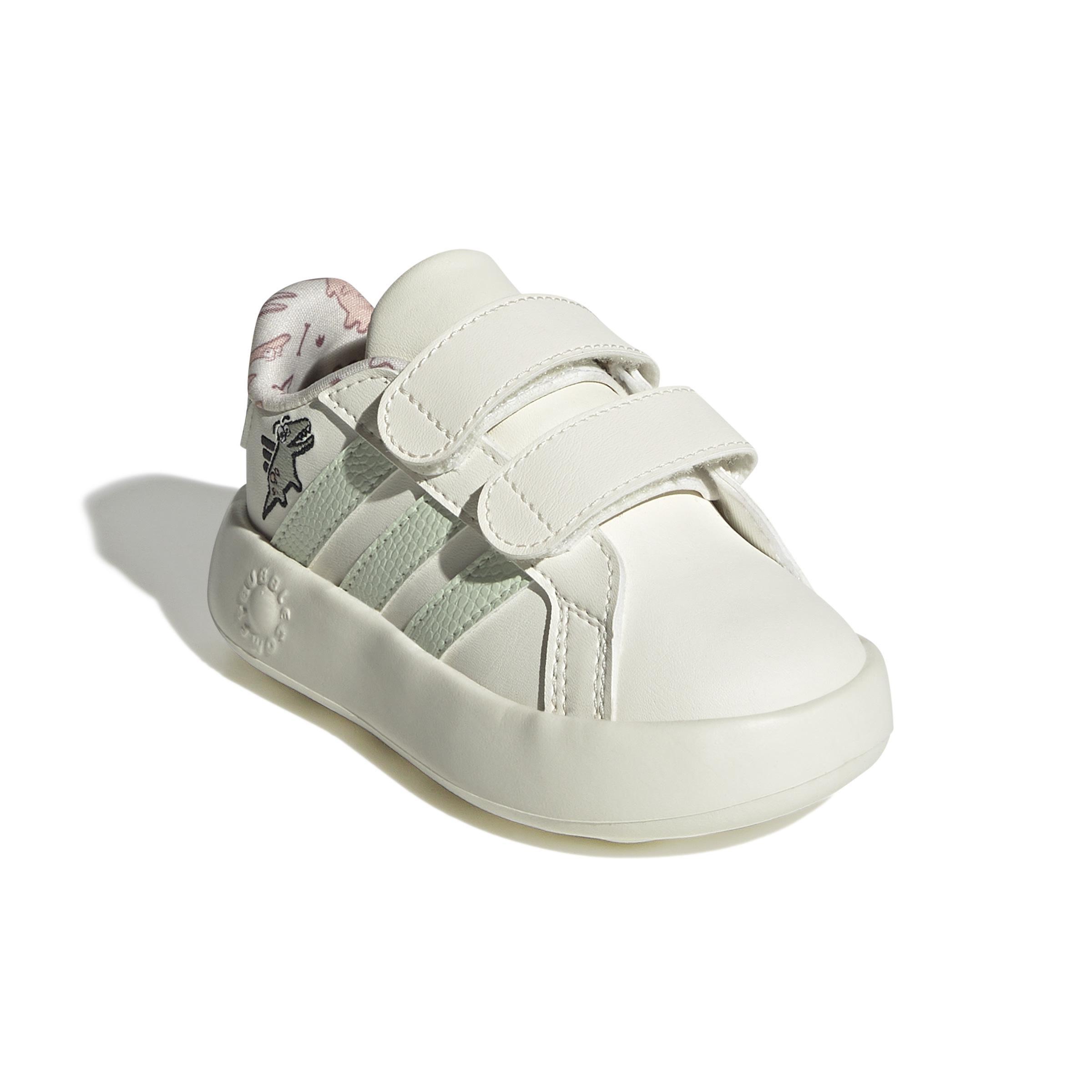 Unisex Kids Dino Grand Court 2.0 Shoes, White, , large image number 2