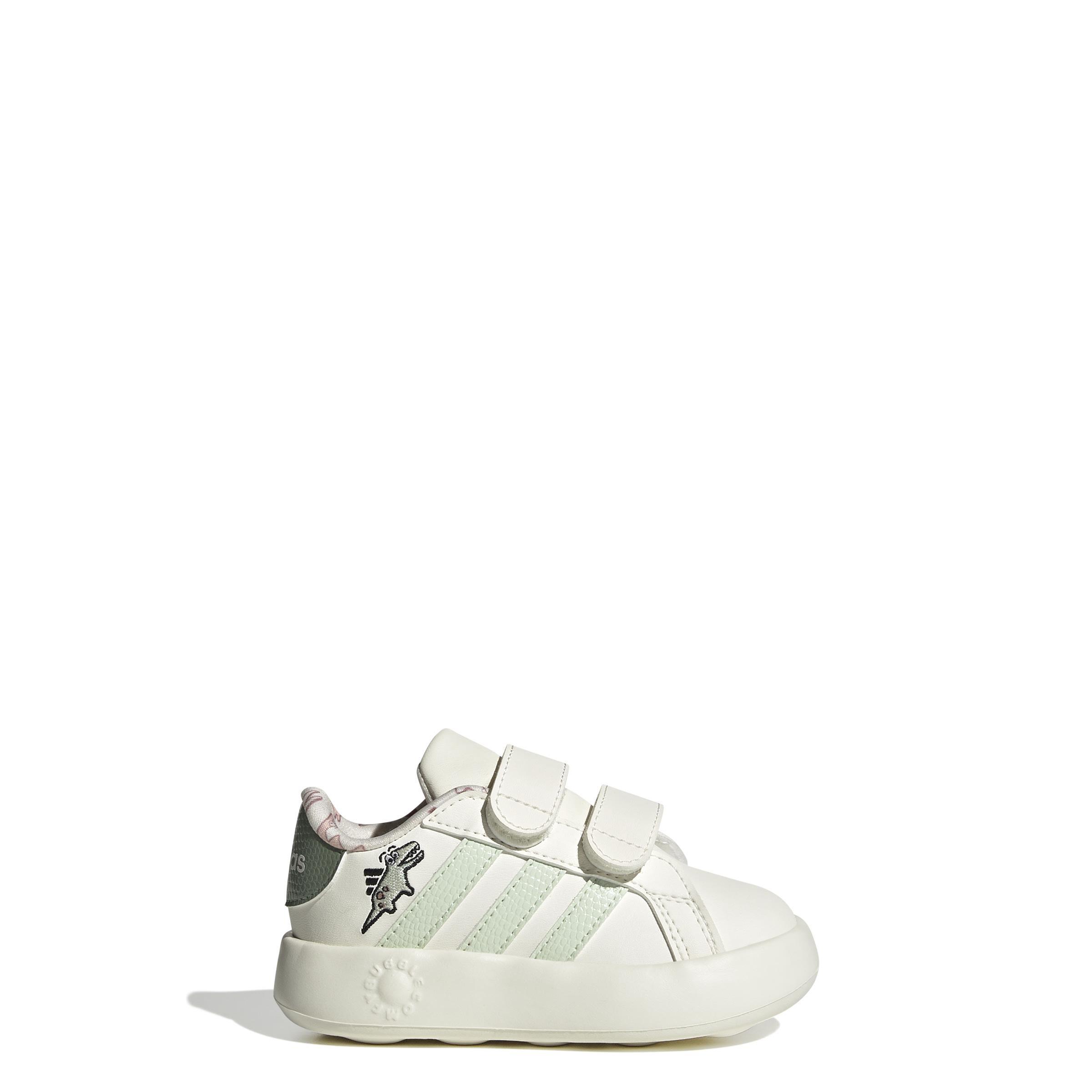 Unisex Kids Dino Grand Court 2.0 Shoes, White, , large image number 6