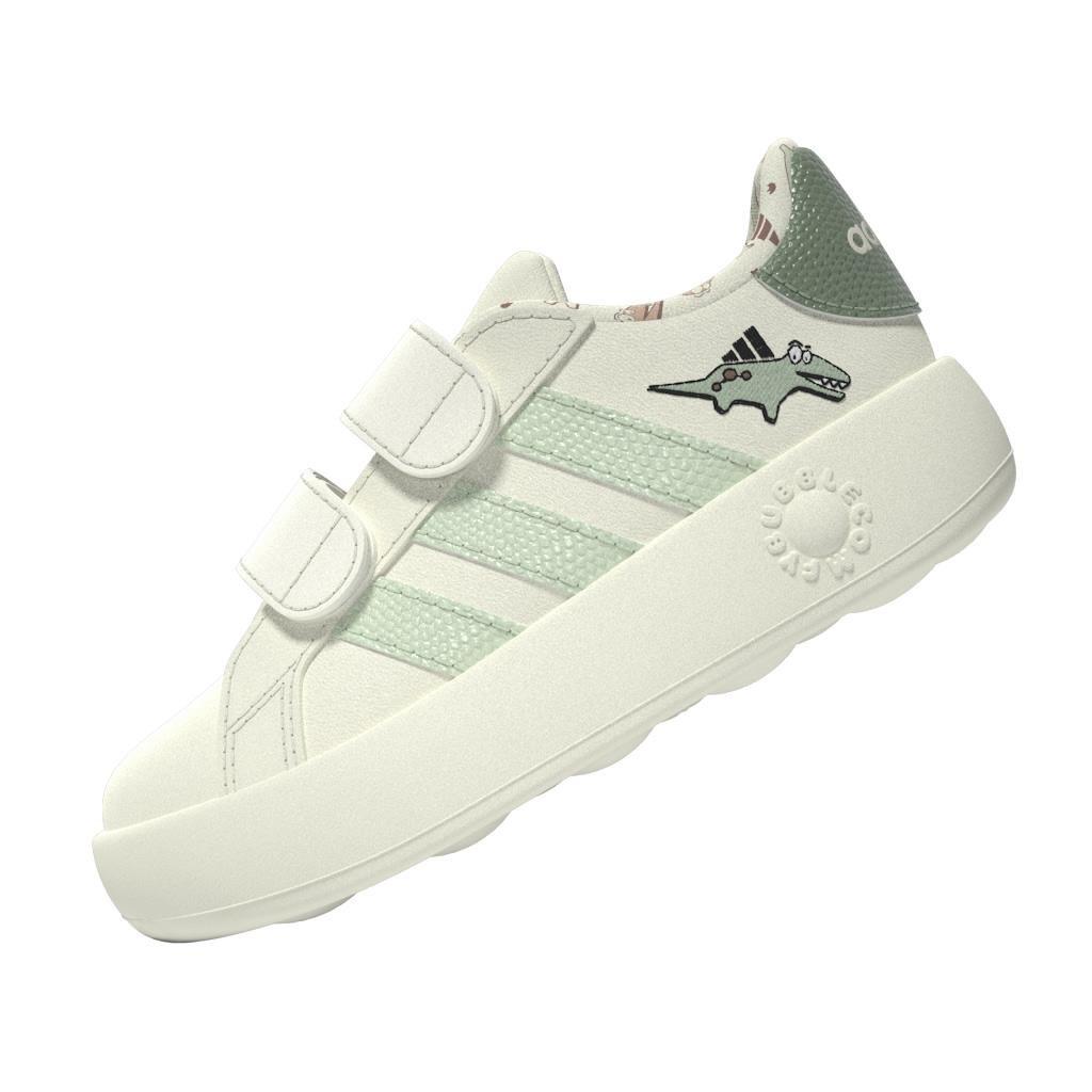 Unisex Kids Dino Grand Court 2.0 Shoes, White, , large image number 8