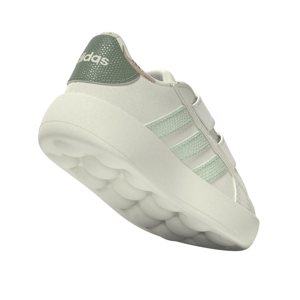 Unisex Kids Dino Grand Court 2.0 Shoes, White, , large image number 9