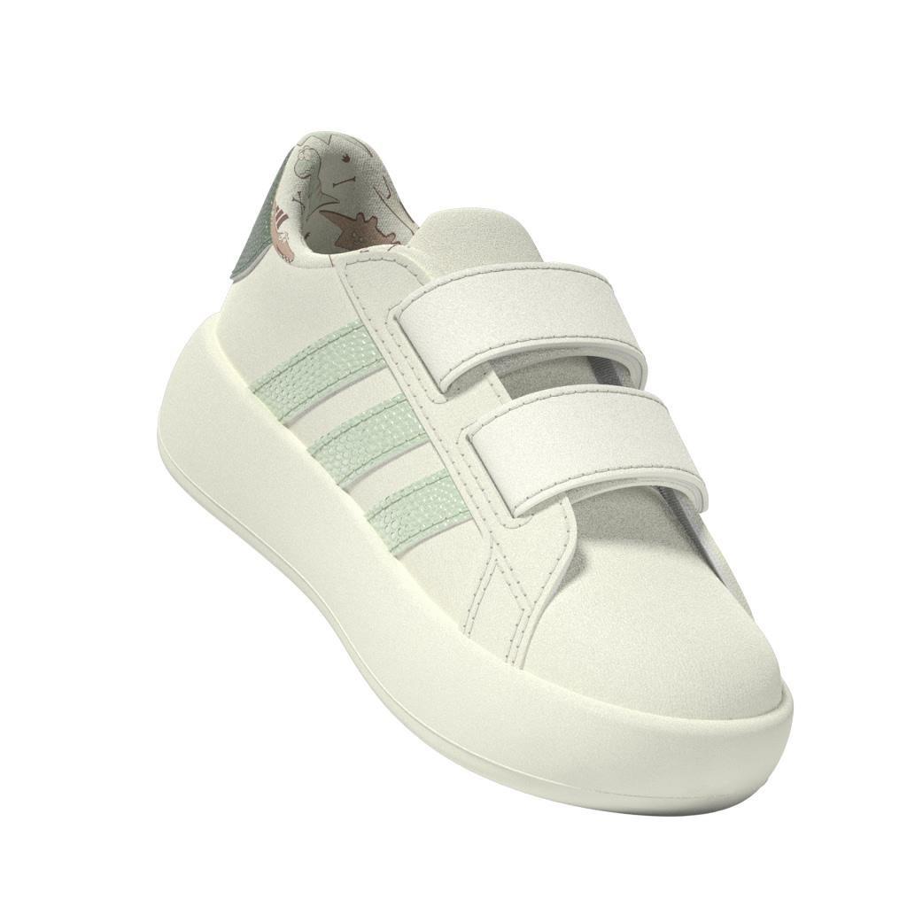 Unisex Kids Dino Grand Court 2.0 Shoes, White, , large image number 10