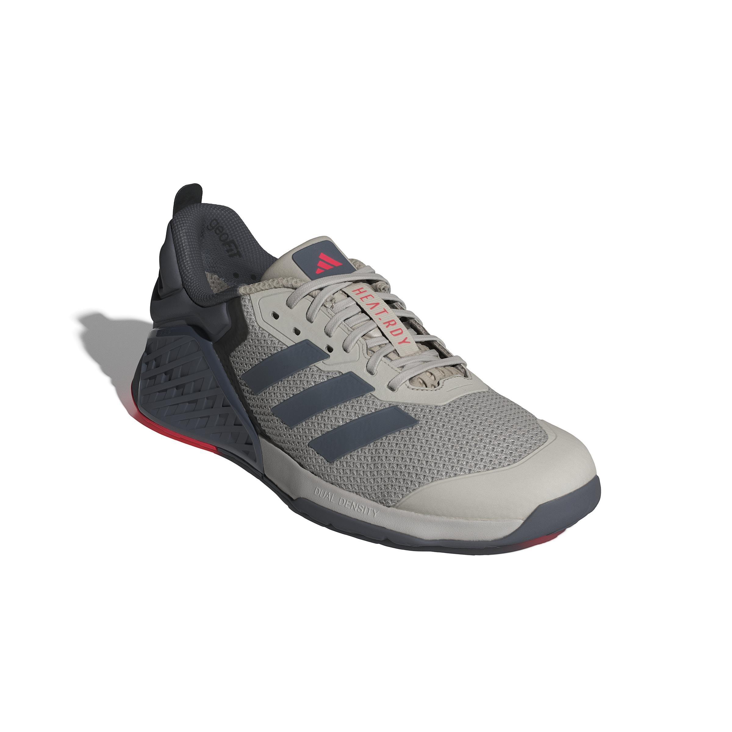 Unisex Dropset 3 strength training shoes, Grey, A701_ONE, large image number 2