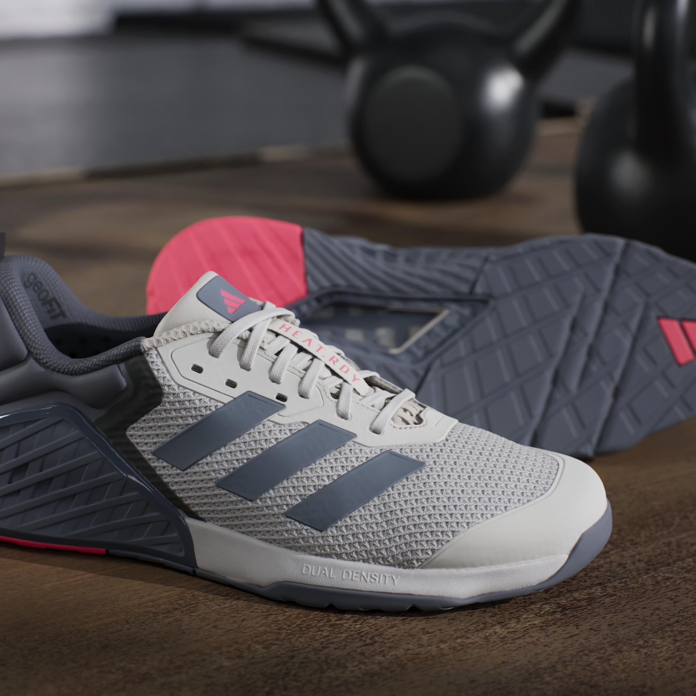 Unisex Dropset 3 strength training shoes, Grey, , large image number 6