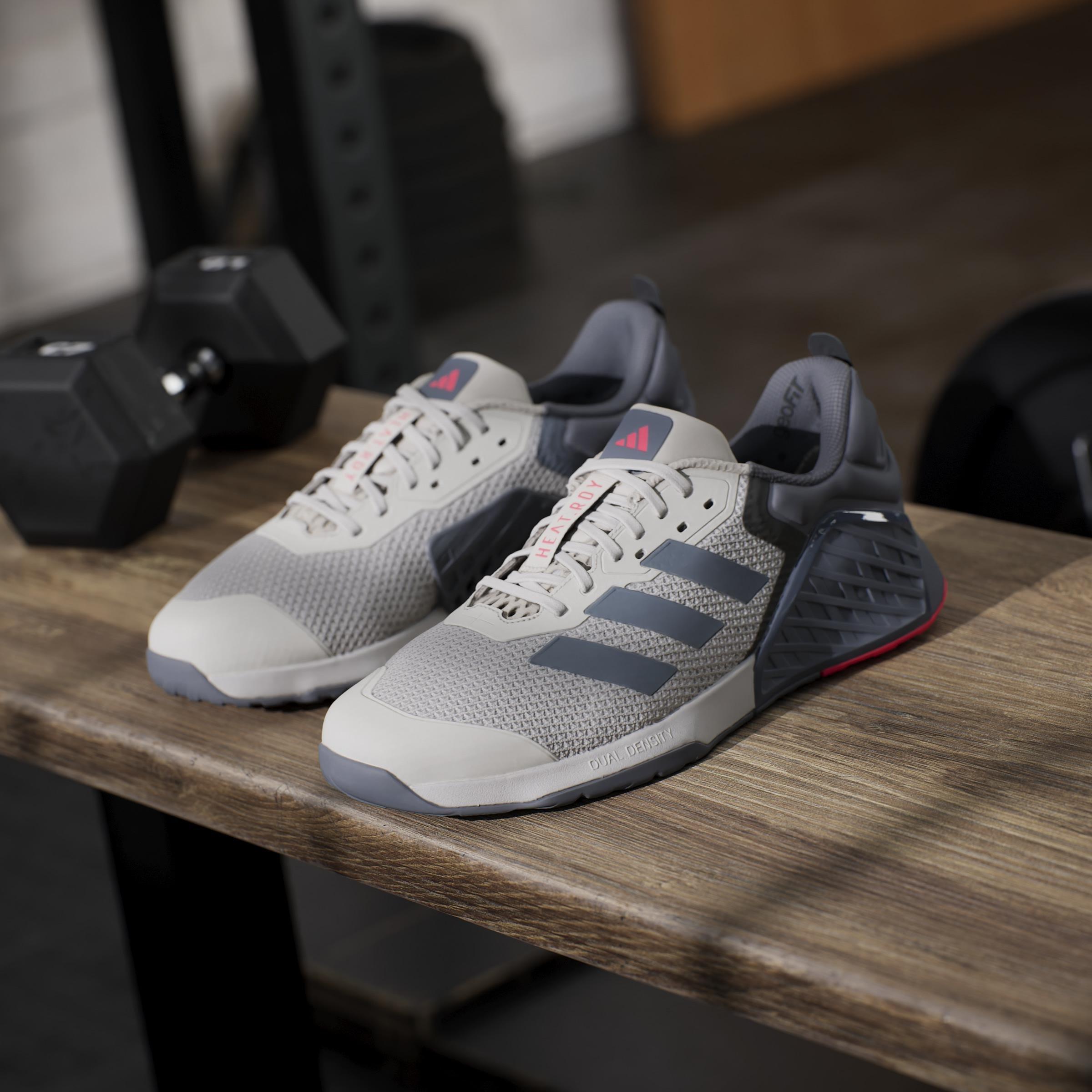 Unisex Dropset 3 strength training shoes, Grey, , large image number 7
