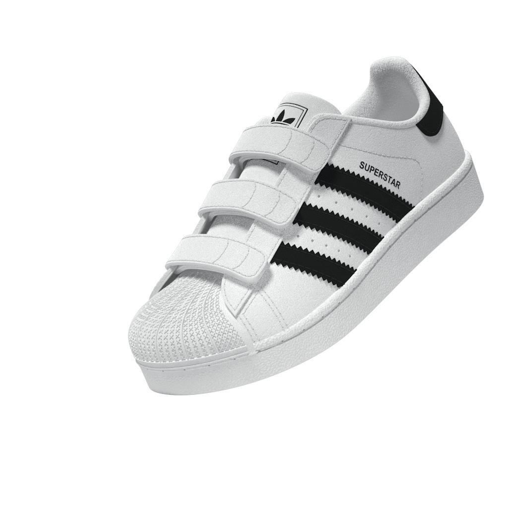 Unisex Kids Superstar II Comfort Closure Shoes, White, , large image number 9
