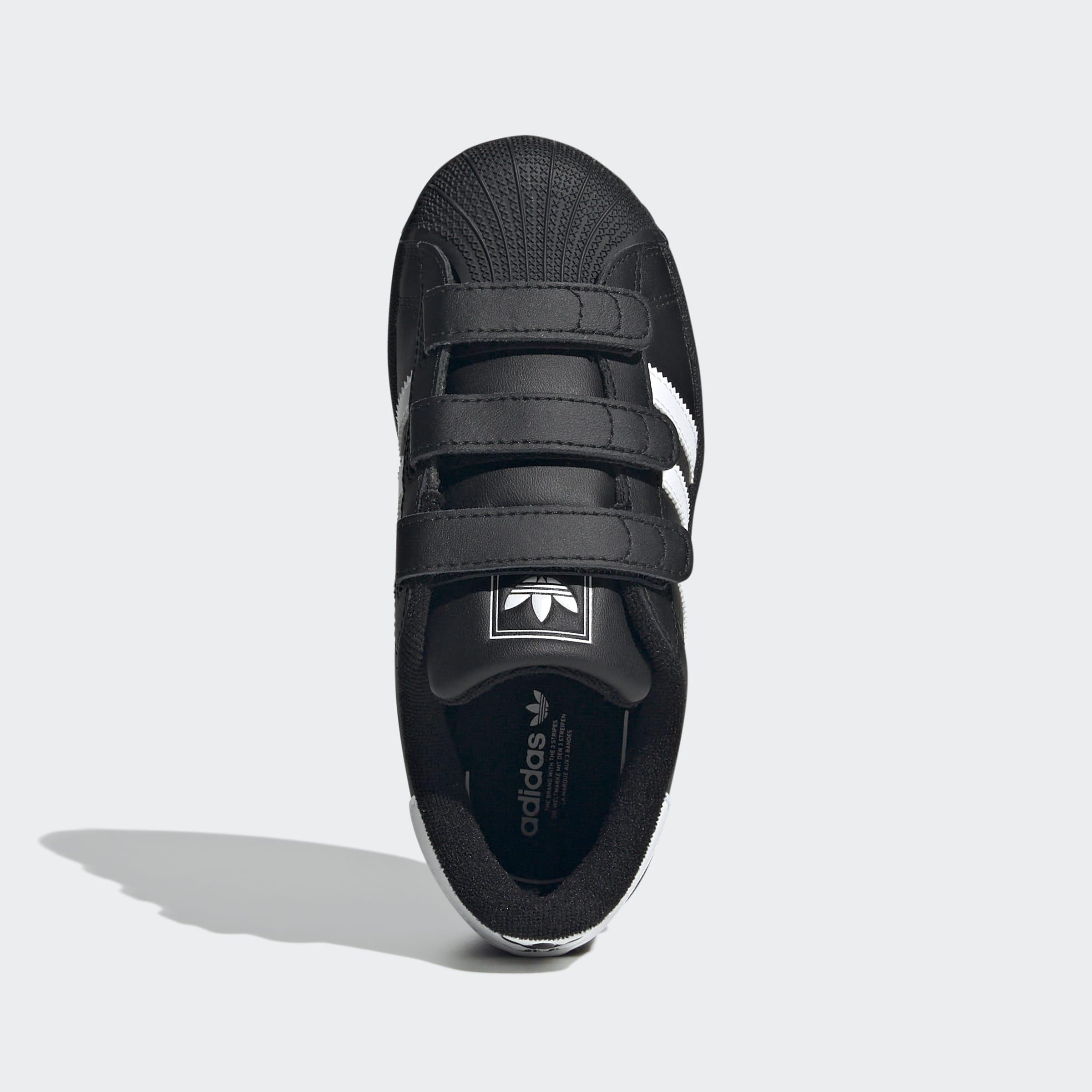 Kids Unisex Superstar II Comfort Closure Shoes, Black