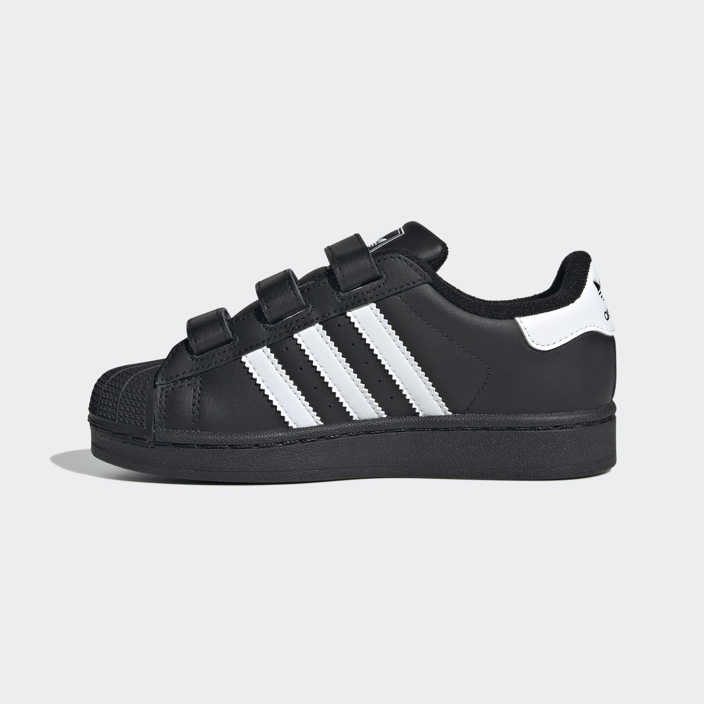 Kids Unisex Superstar II Comfort Closure Shoes, Black, A701_ONE, large image number 7