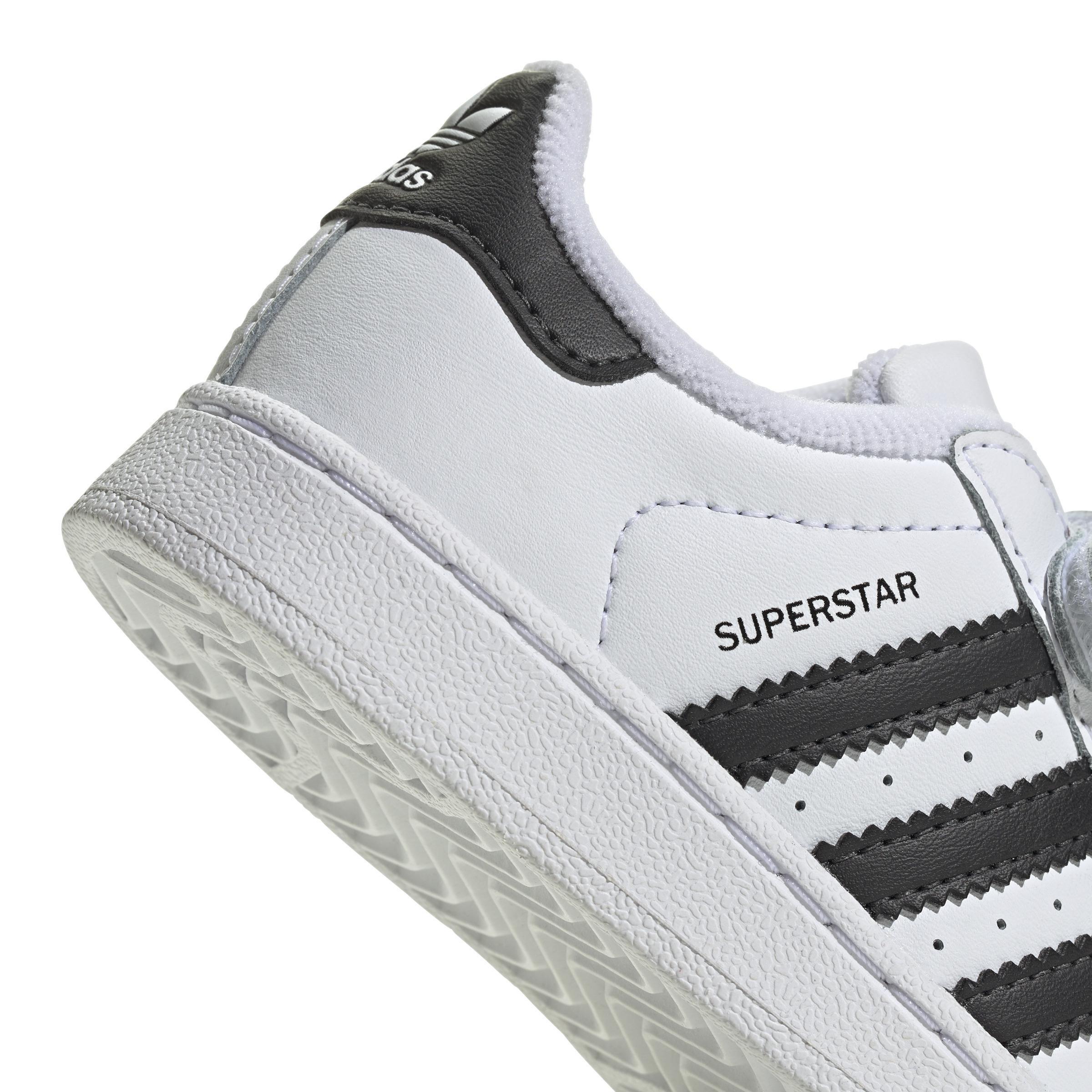 Unisex Kids Superstar II Comfort Closure Shoes, White, , large image number 4