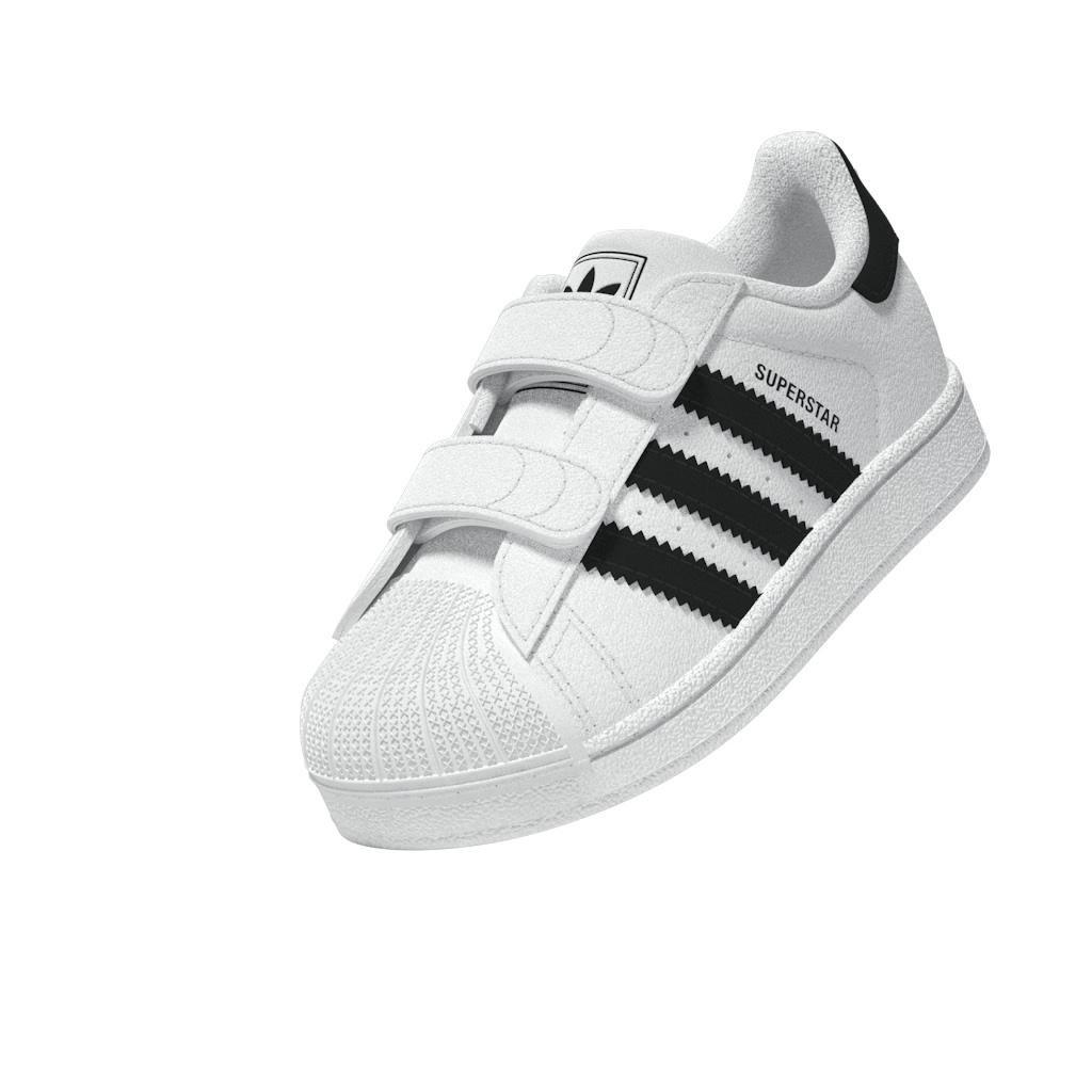 Unisex Kids Superstar II Comfort Closure Shoes, White, , large image number 7