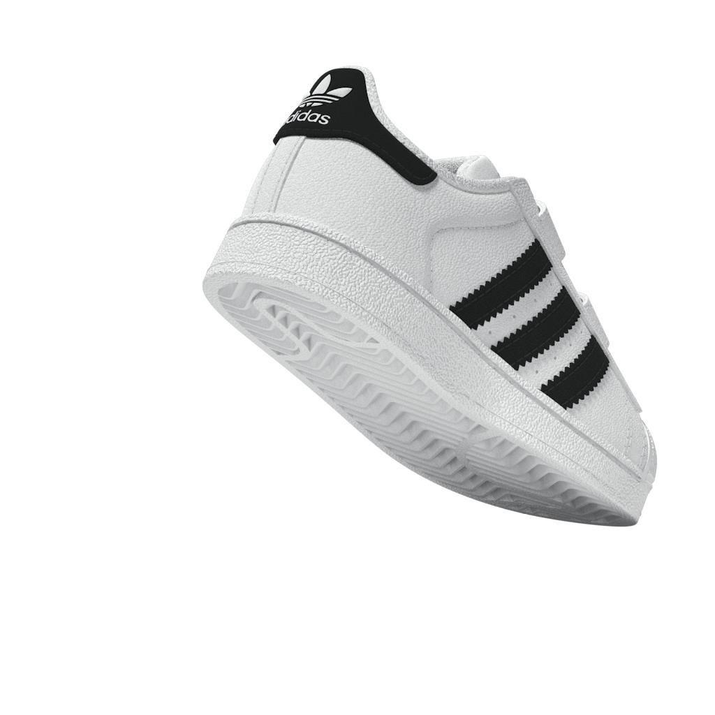 Unisex Kids Superstar II Comfort Closure Shoes, White, , large image number 9