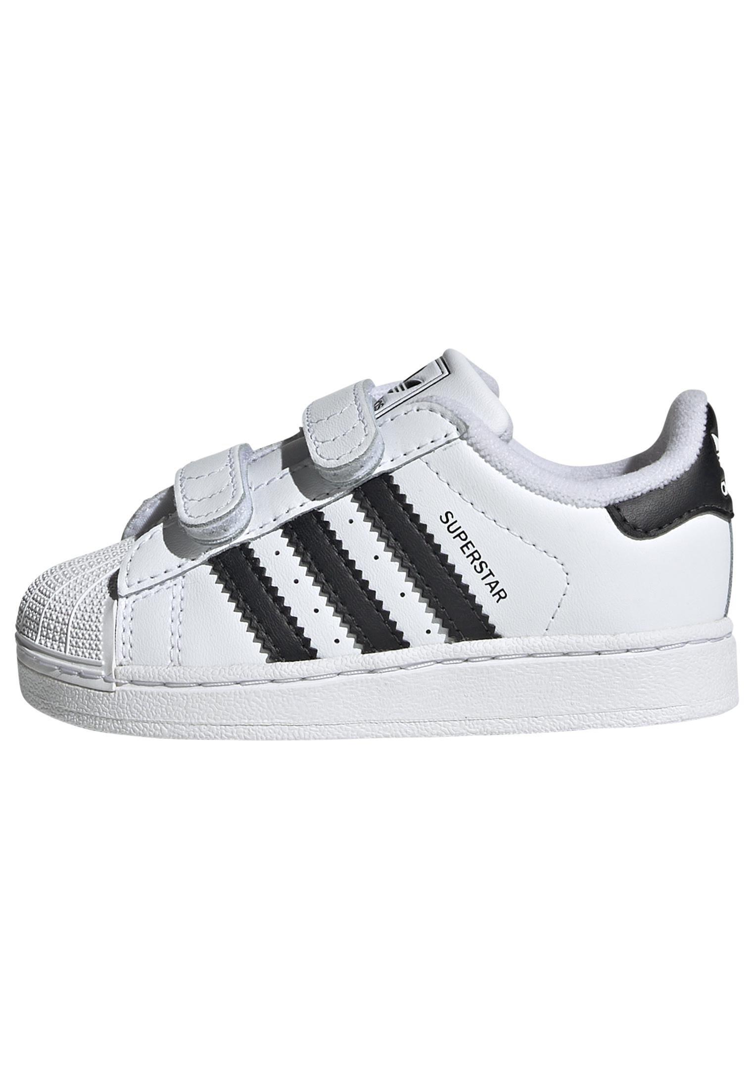 Unisex Kids Superstar II Comfort Closure Shoes, White, , large image number 10