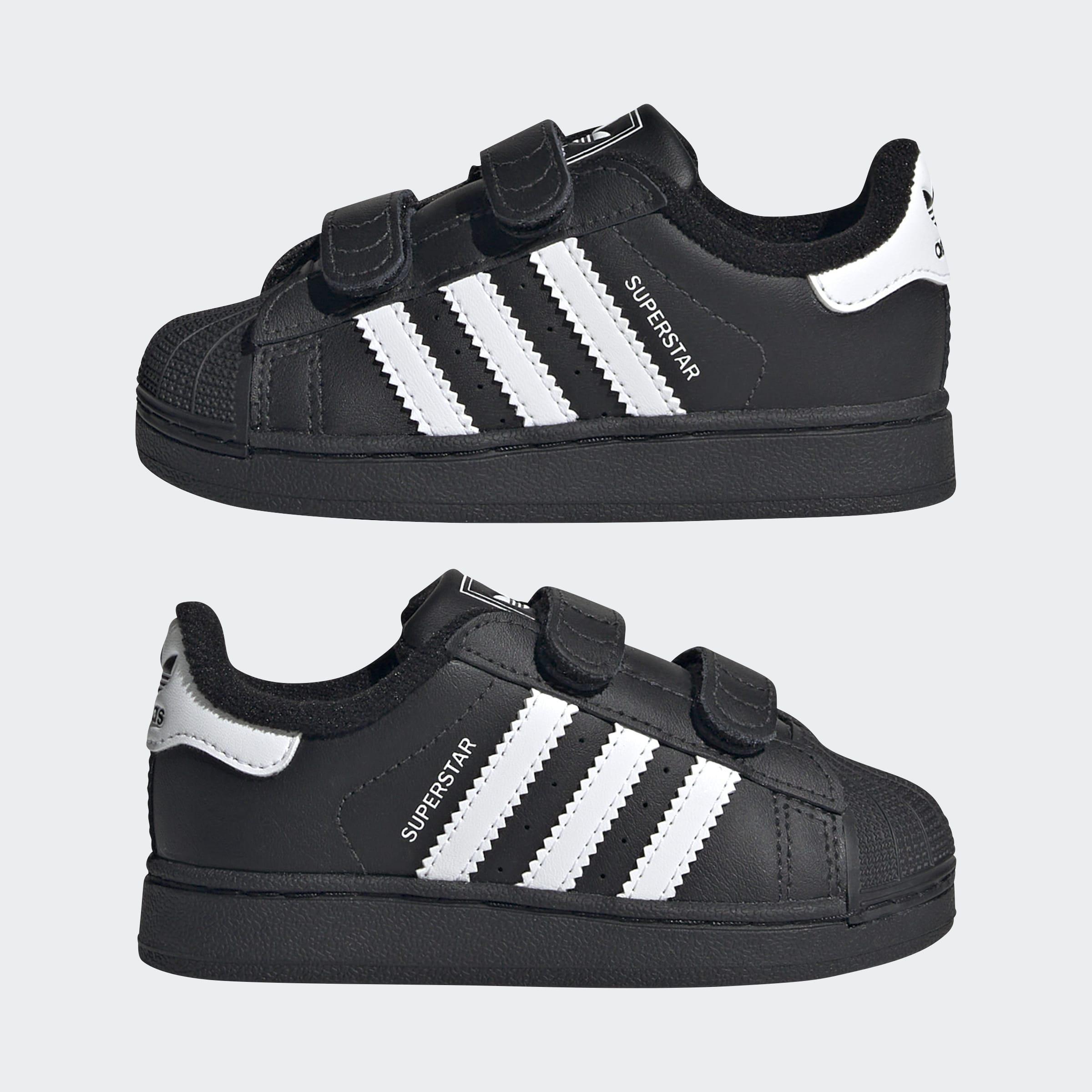 Kids Unisex Superstar II Comfort Closure Shoes, Black, A701_ONE, large image number 7