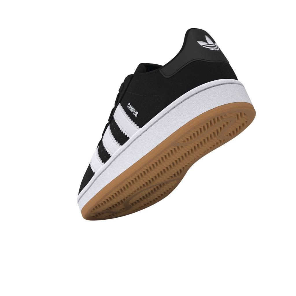 Unisex Kids Campus 00s Elastic Lace Shoes, Black, , large image number 11