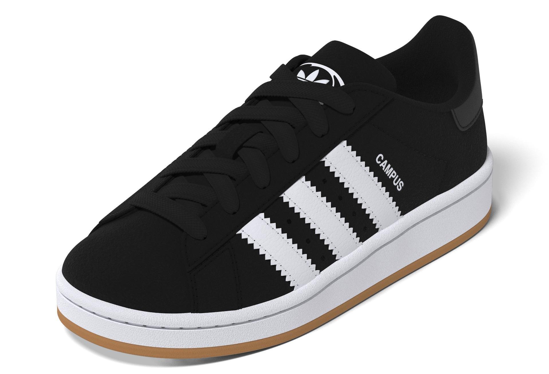 Unisex Kids Campus 00s Elastic Lace Shoes, Black, , large image number 13