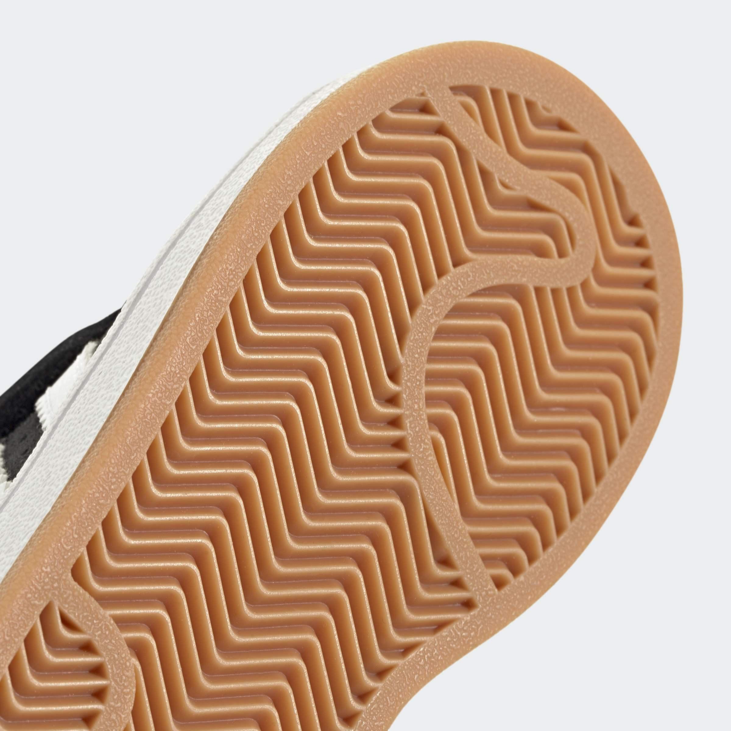 Unisex Kids Campus 00s Comfort Closure Elastic Lace Shoes, Black, A701_ONE, large image number 13