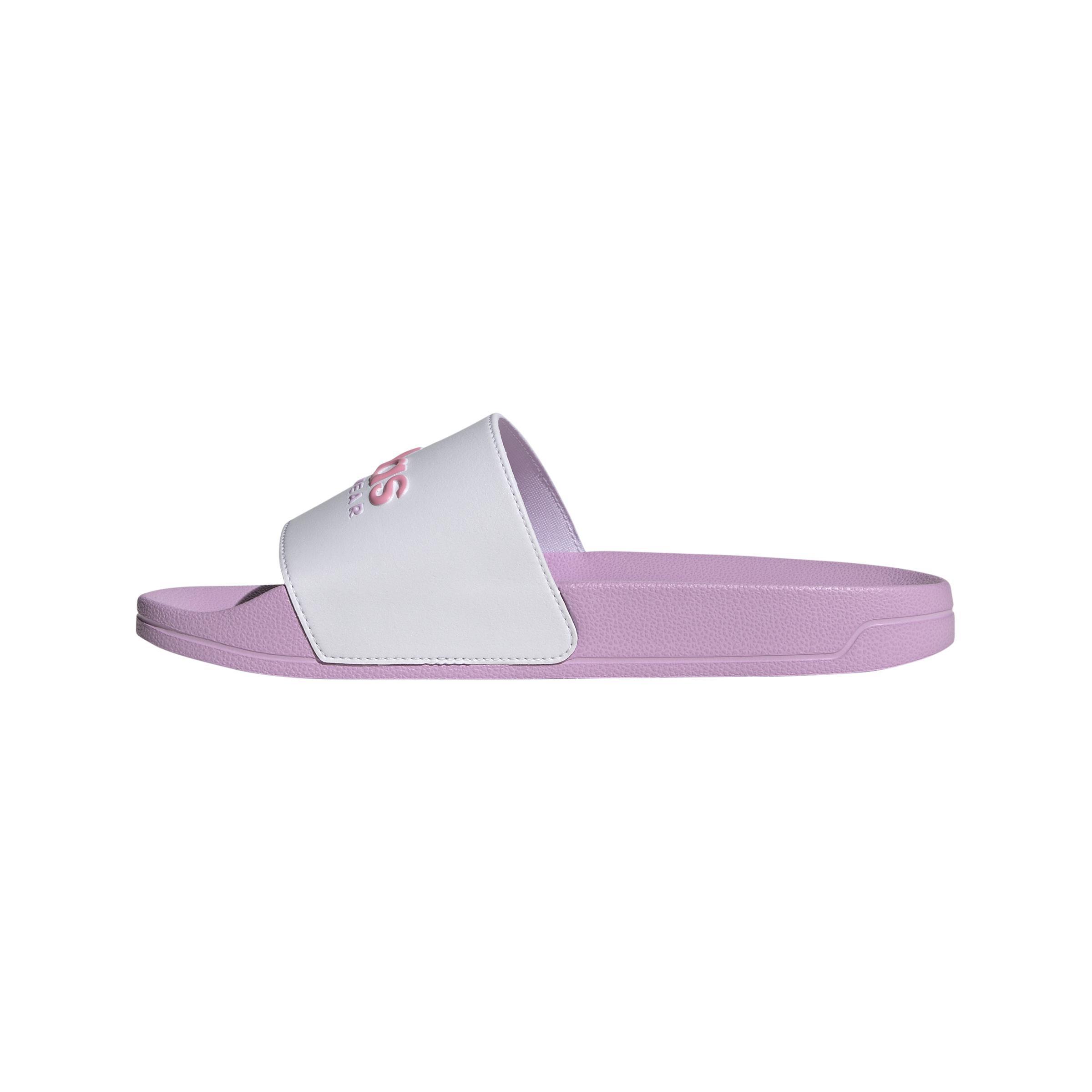 Unisex Adilette Shower Slides, White, , large image number 6