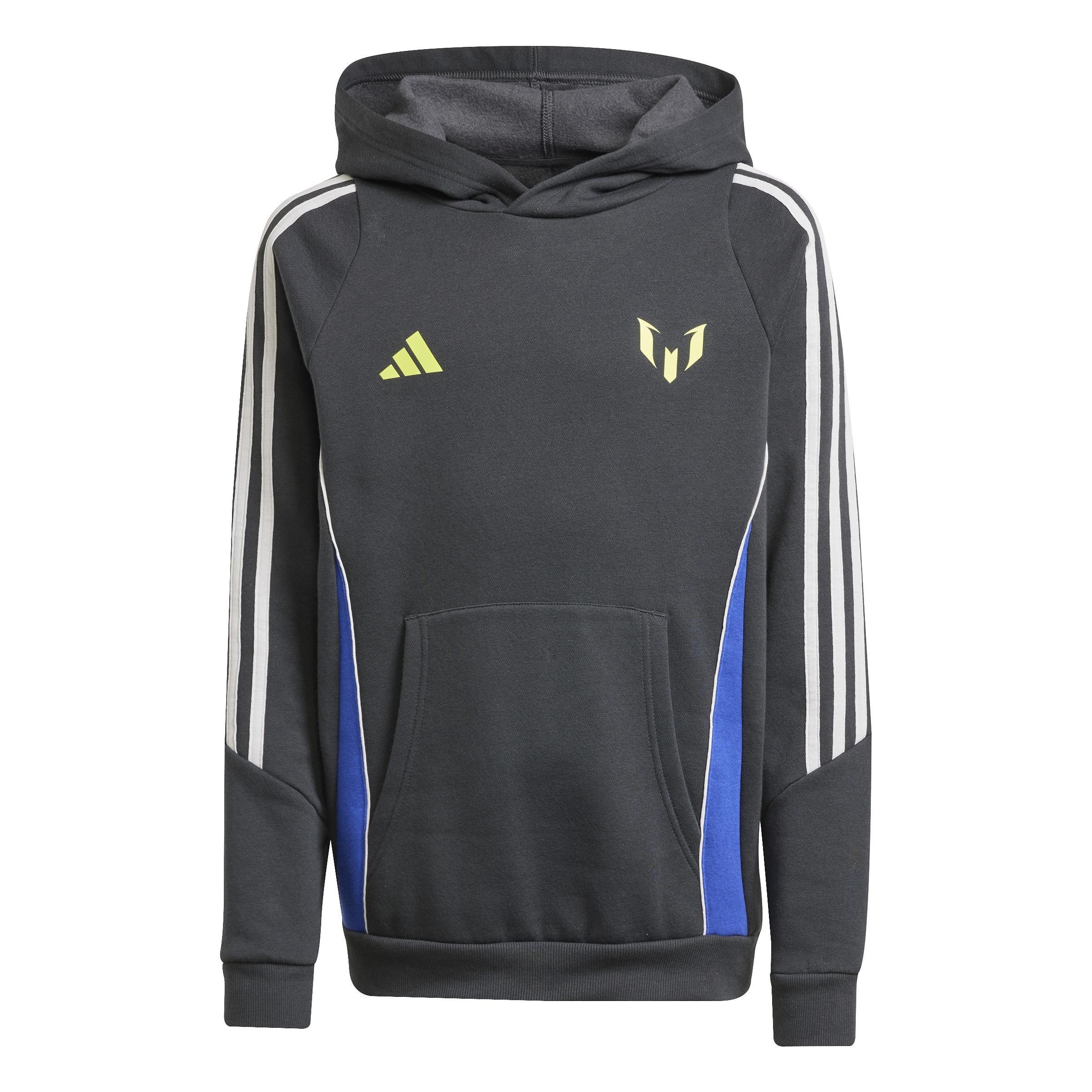Unisex Kids Messi Hoodie, Grey, , large image number 0