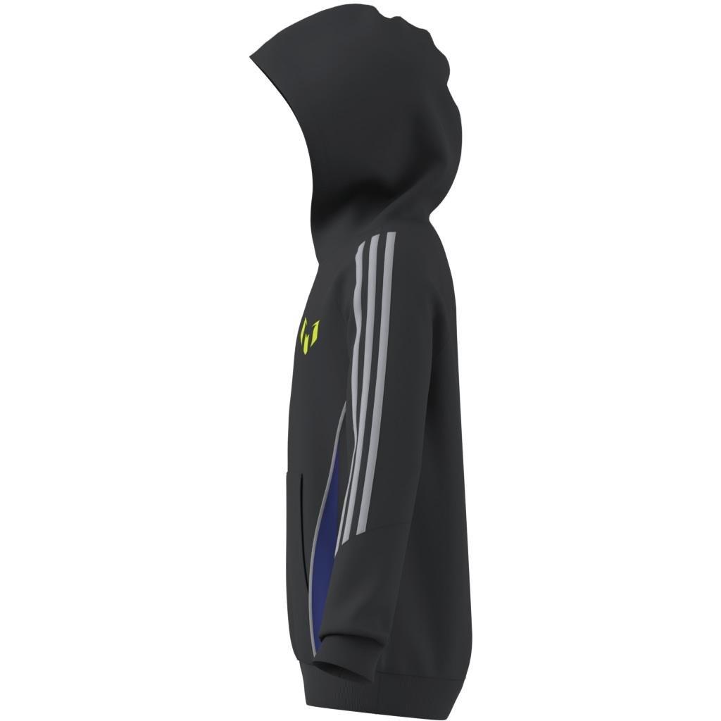 Unisex Kids Messi Hoodie, Grey, , large image number 11