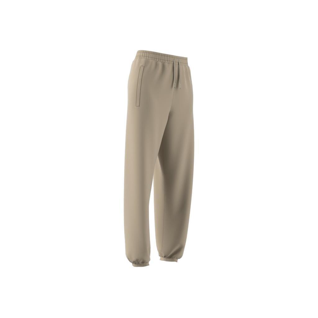 adidas by Stella McCartney Loose Sweat Tracksuit Bottoms, Beige, A701_ONE, large image number 9