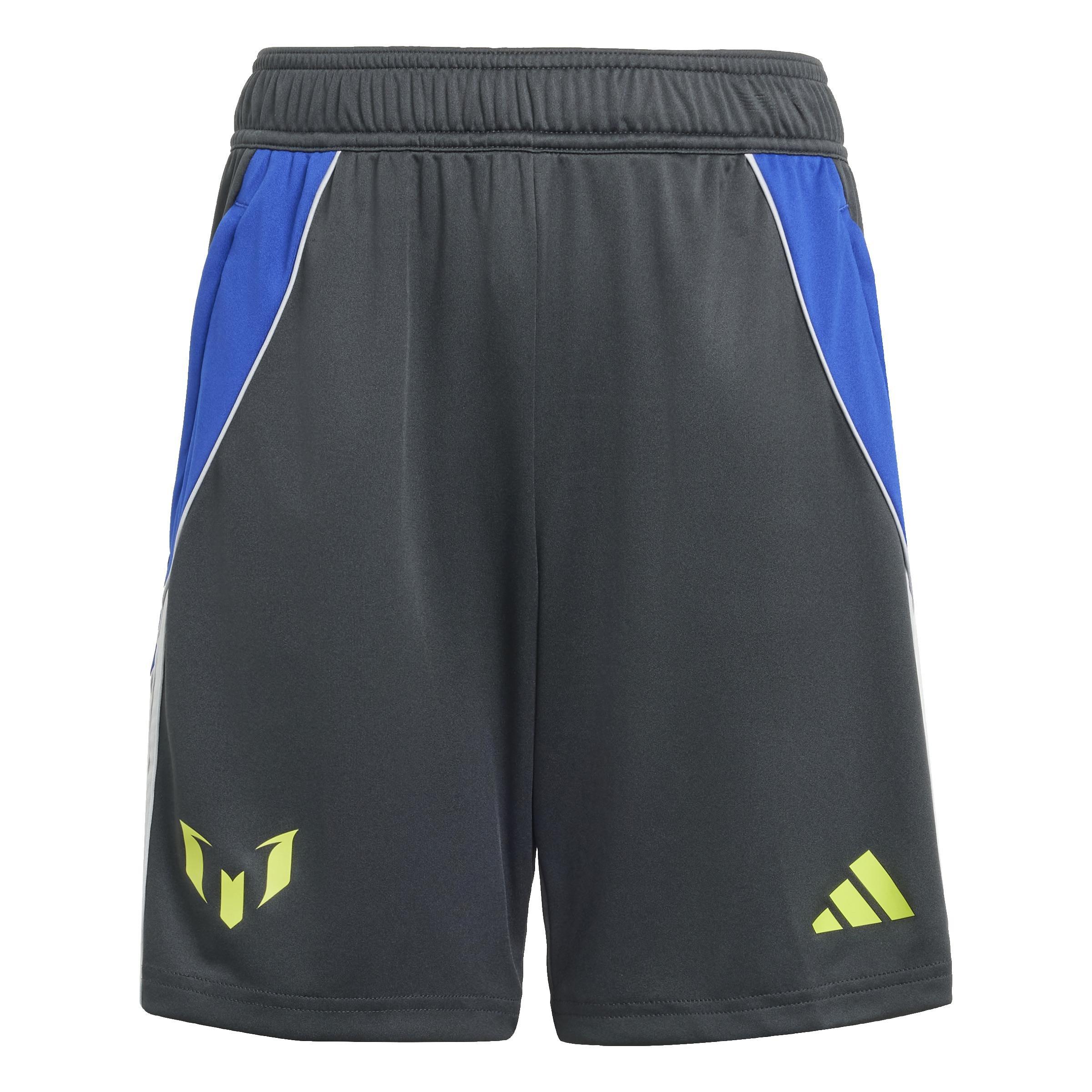 Unisex Kids Messi Shorts, Grey, , large image number 0