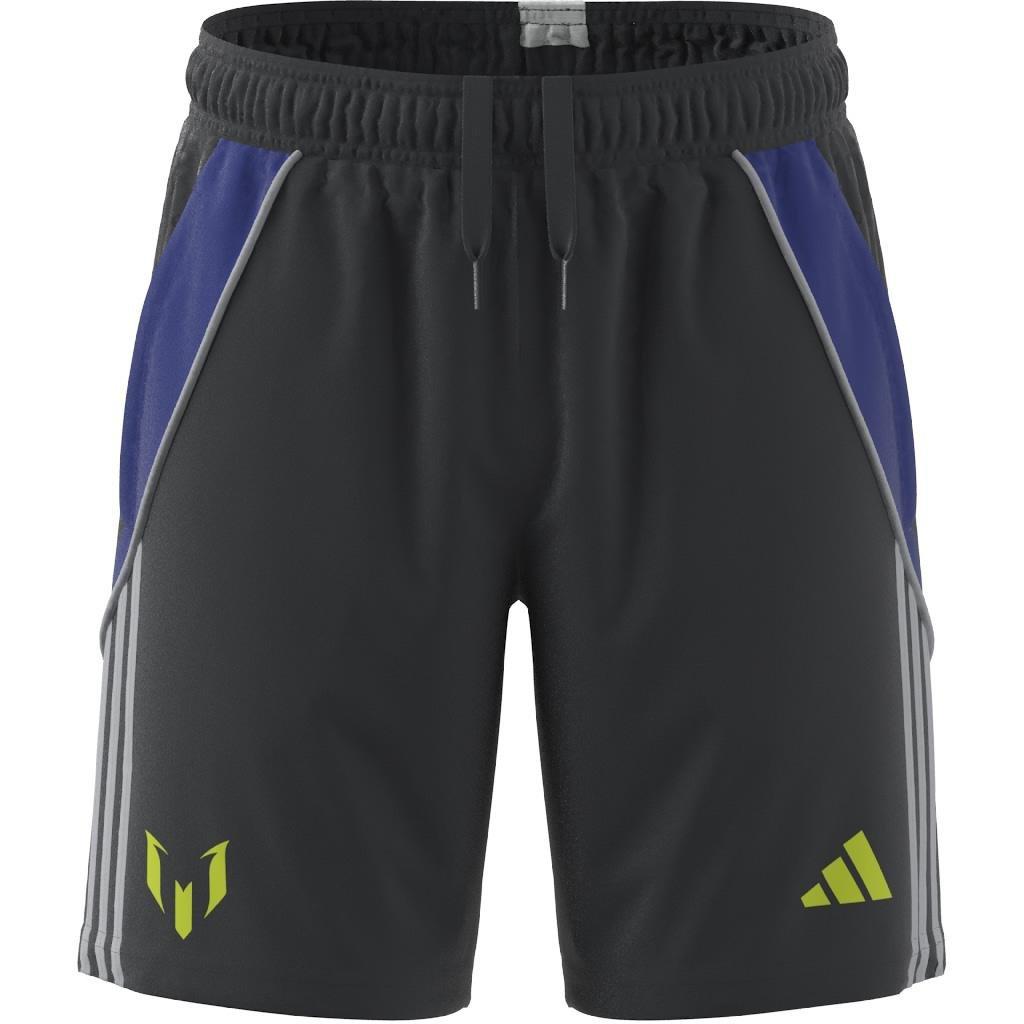 Unisex Kids Messi Shorts, Grey, , large image number 6