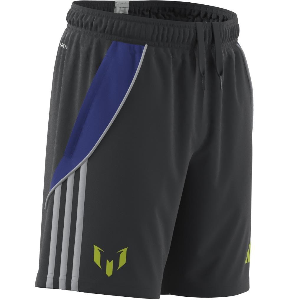 Unisex Kids Messi Shorts, Grey, , large image number 11