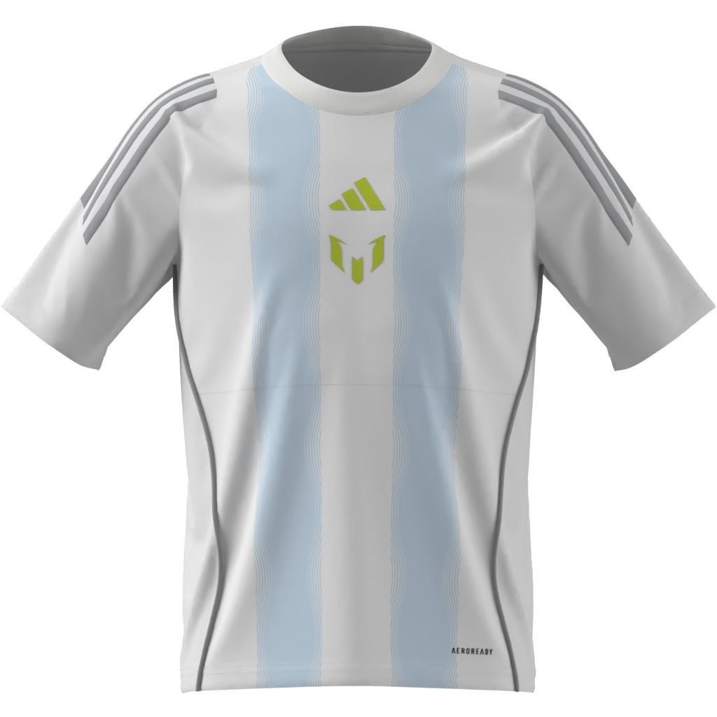 Unisex Kids Messi Training Jersey, White, , large image number 12