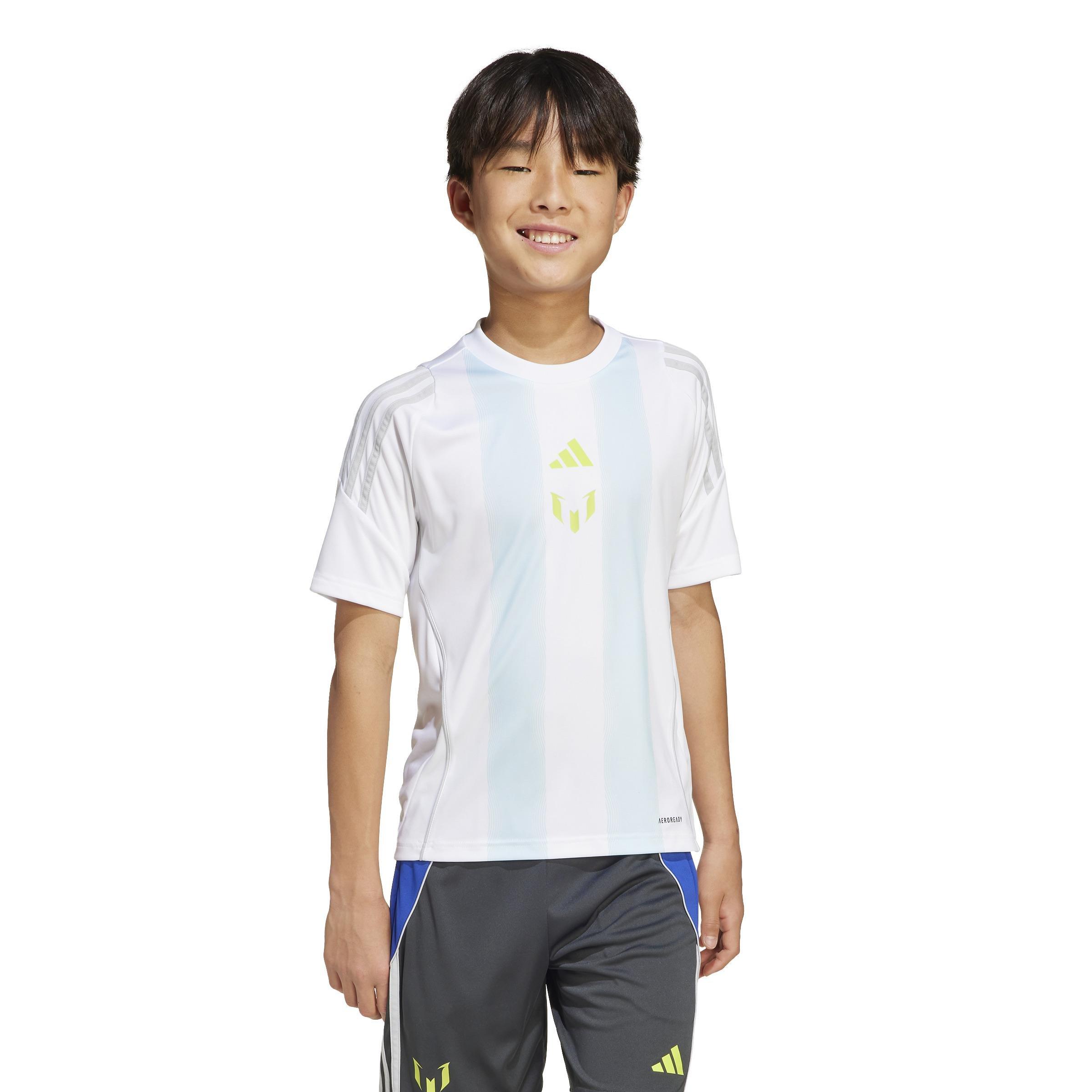 Unisex Kids Messi Training Jersey, White, , large image number 14