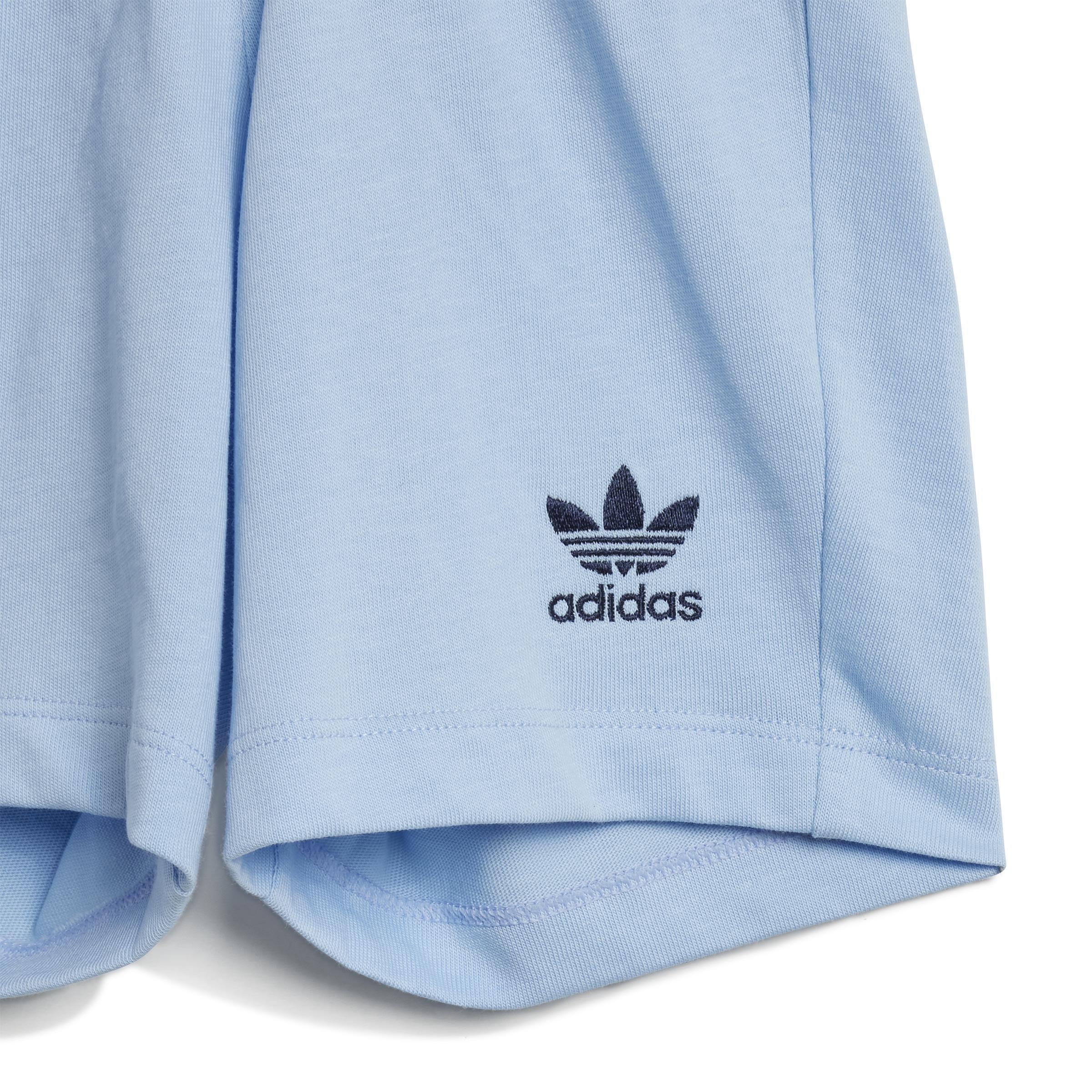 Unisex Kids Shorts Tee Set, Blue, , large image number 5