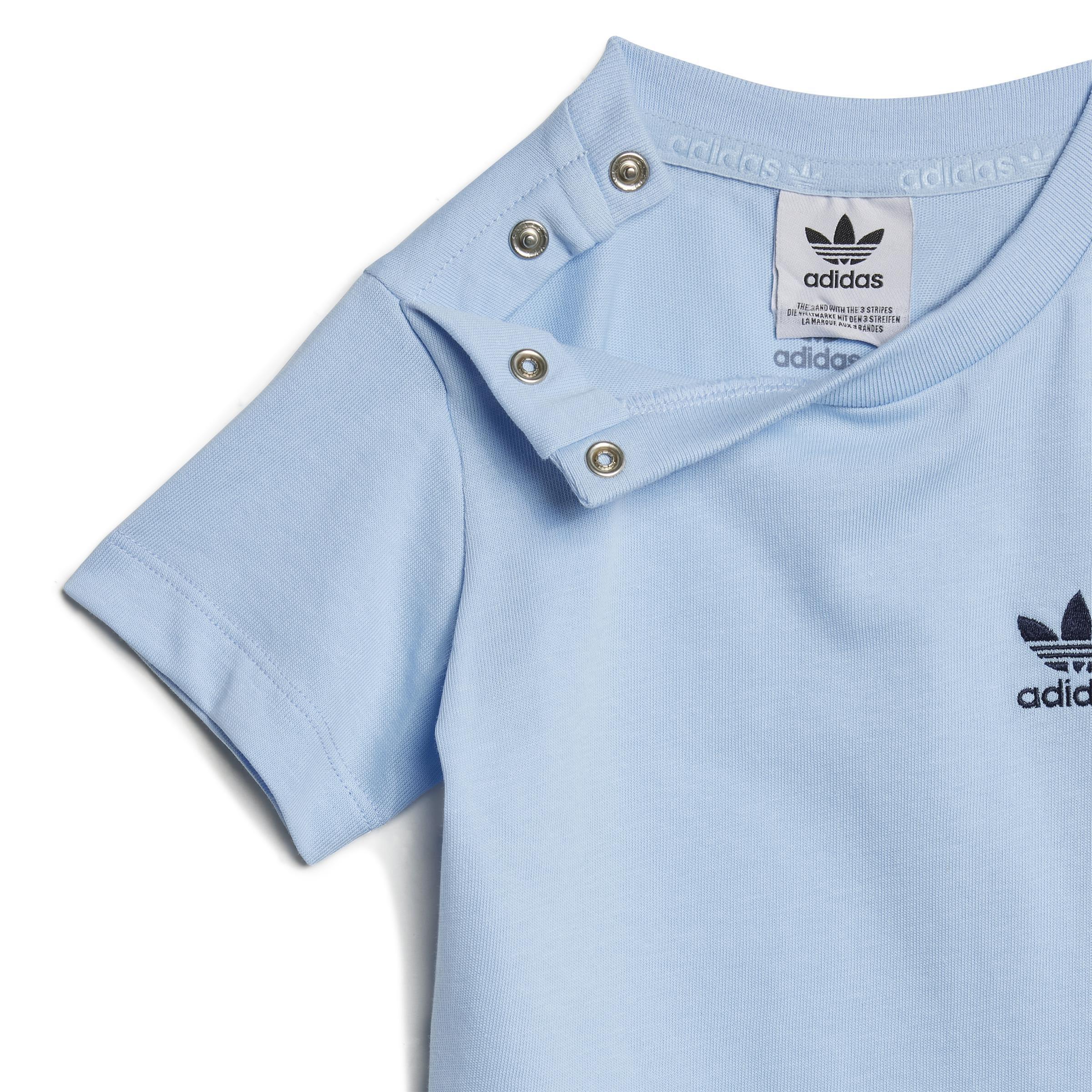Unisex Kids Shorts Tee Set, Blue, , large image number 6